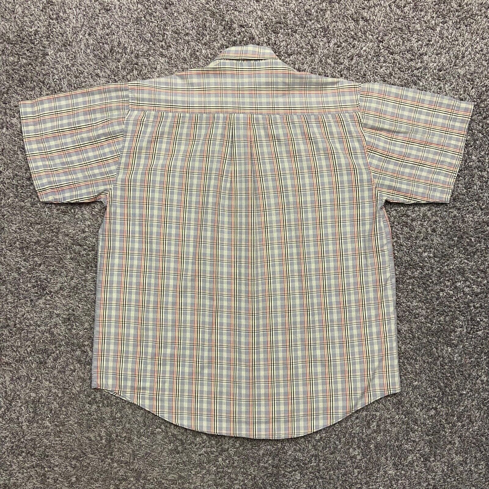 Vintage Vintage Plaid Button Down Shirt 80s 90s Lightweight Check Size US L / EU 52-54 / 3 - 7 Thumbnail