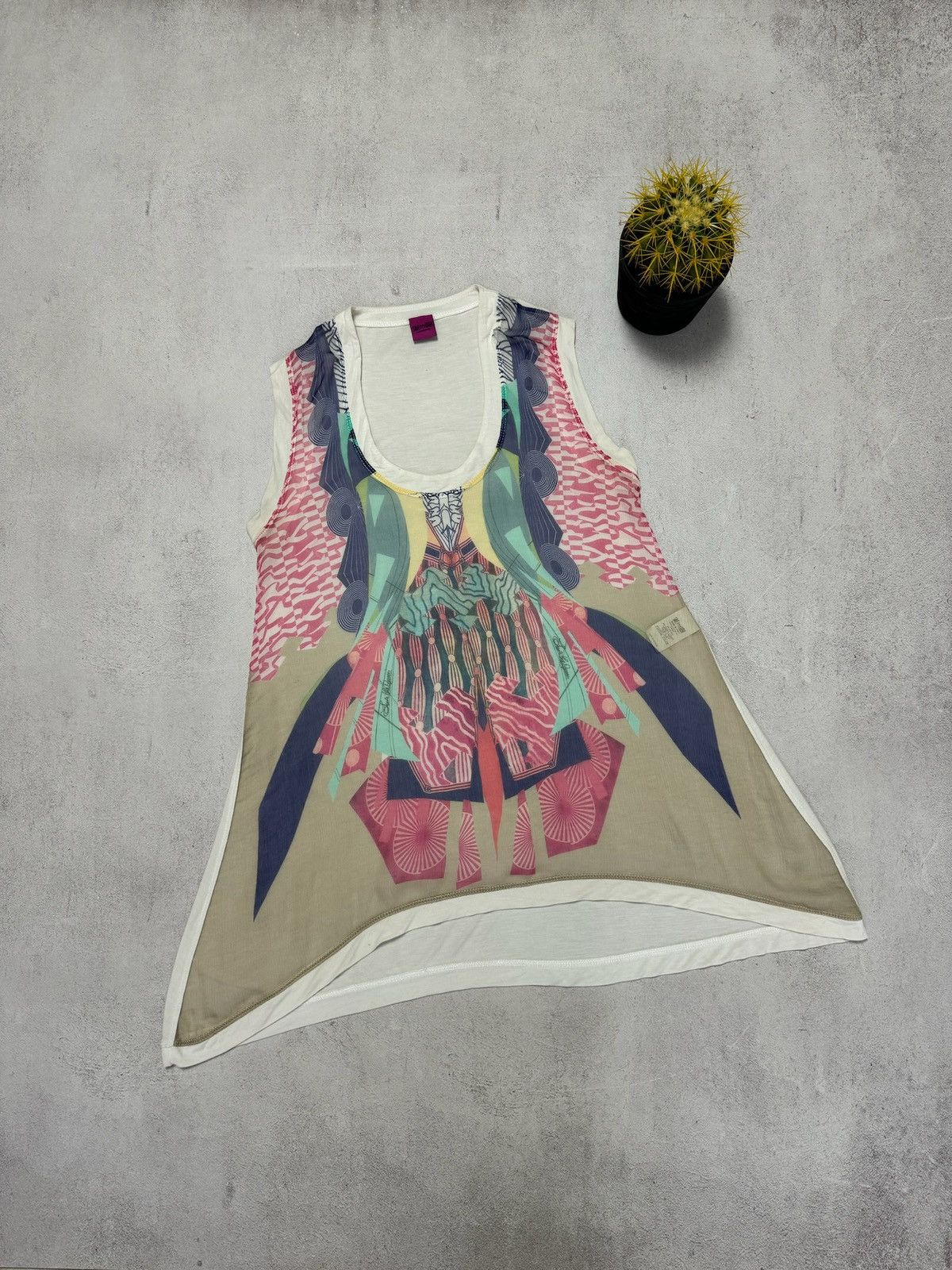 Designer × Japanese Brand Vintage Save The Queen Dress T Shirt Blouse Luxury Y2K Size M / US 6-8 / IT 42-44 - 1 Thumbnail