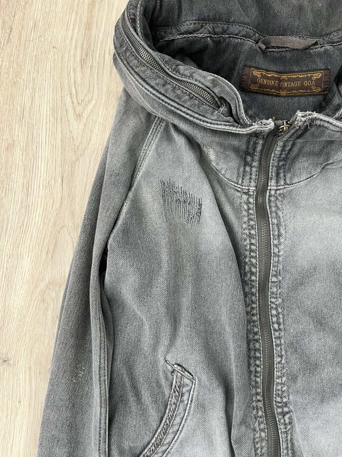 GOA G.O.A washed distressed patch bono hoodie Size US M / EU 48-50 / 2 - 4 Thumbnail
