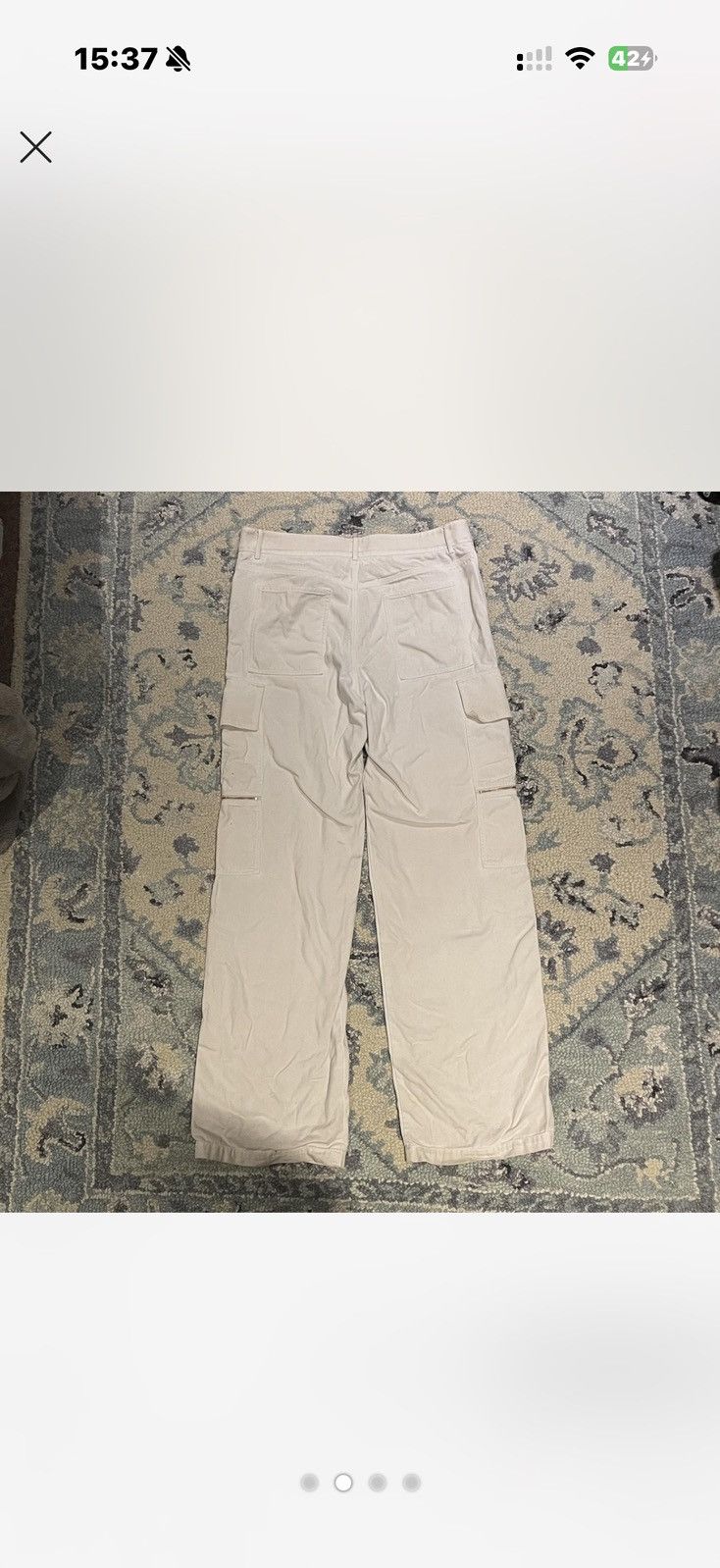 Alyx 1017 ALYX 9SM Skater Pants in Cream Size US 36 / EU 52 - 2 Thumbnail