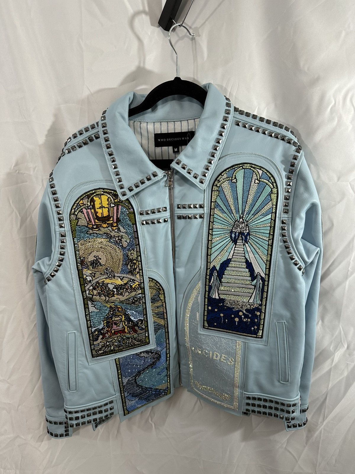 Who Decides War Who Decides War leather jacket Size US M / EU 48-50 / 2 - 1 Thumbnail