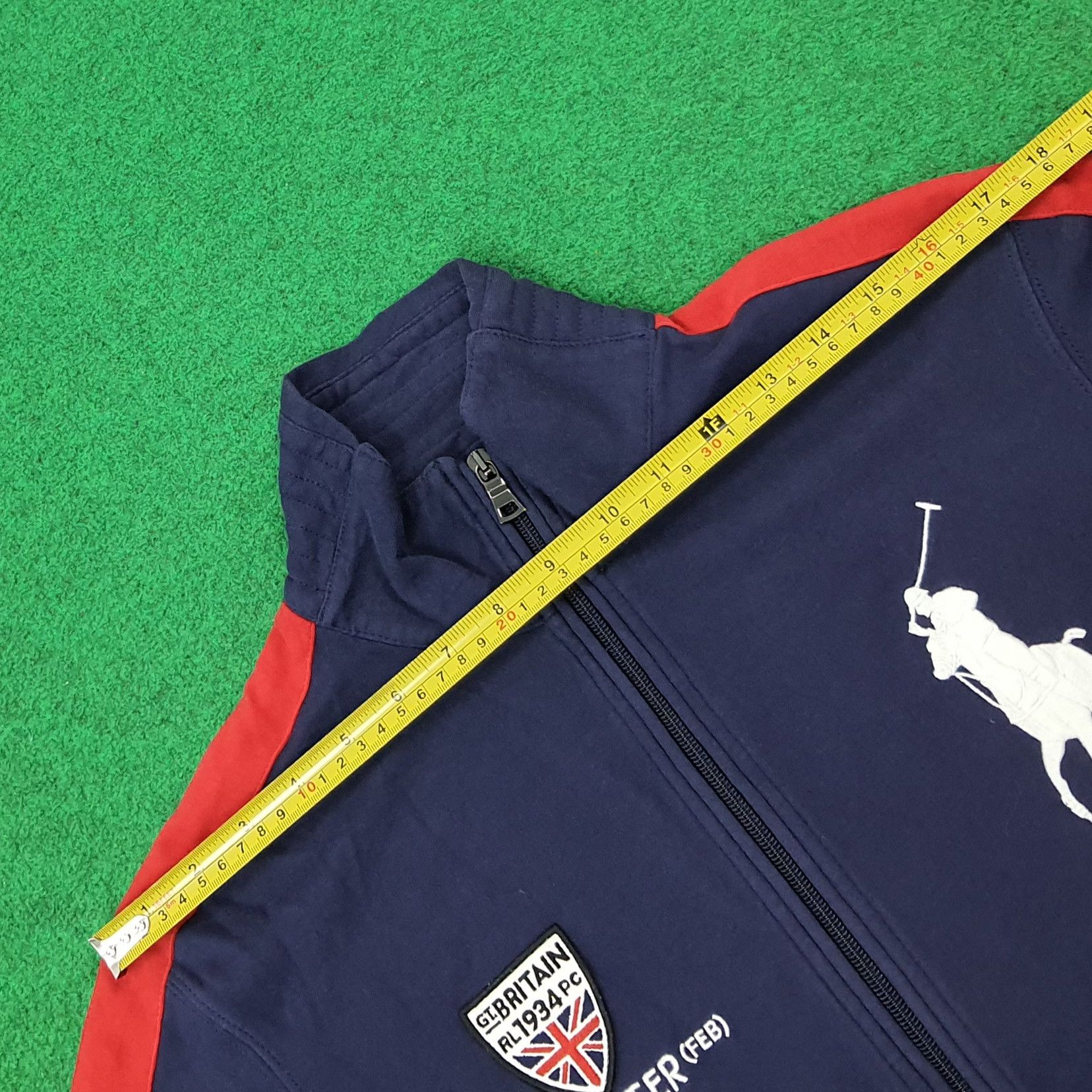Polo Ralph Lauren Vintage Polo by Ralph Lauren Britain Zipper Jacket C275N22 Size US M / EU 48-50 / 2 - 10 Thumbnail