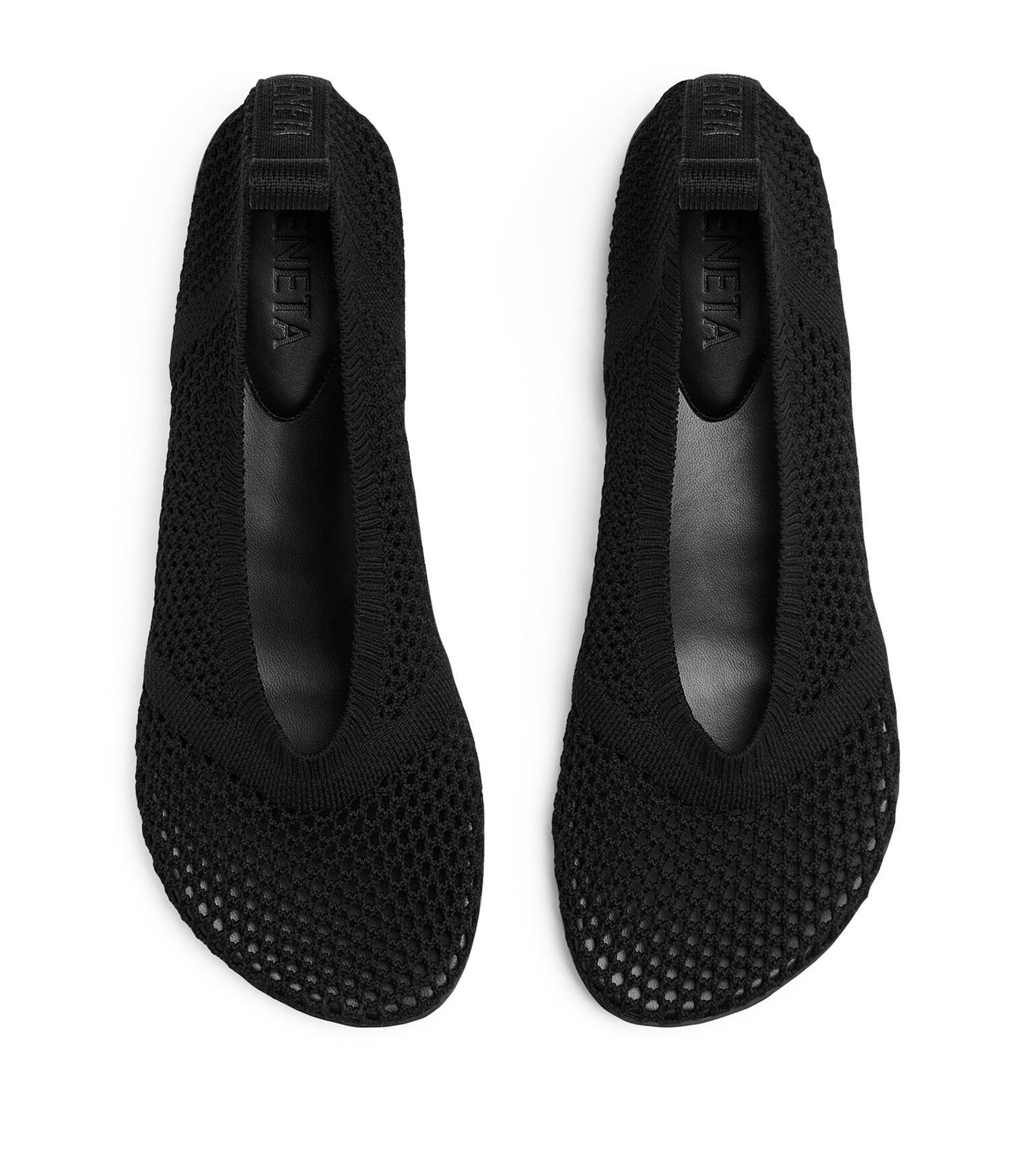 Bottega Veneta 787053 V3XY0 1000 Atomic Flat Ballet Flat Size US 9 / IT 39 - 5 Thumbnail