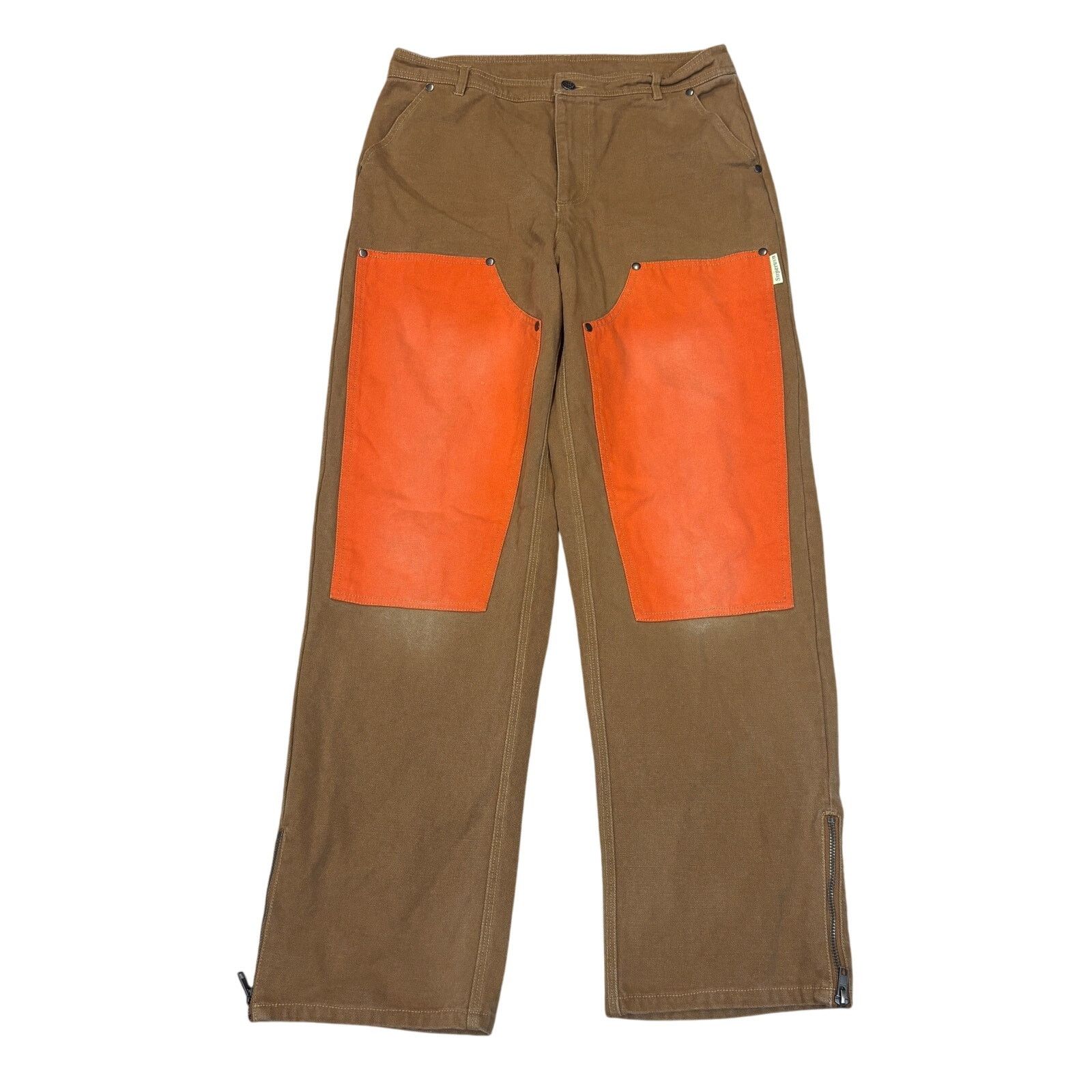 Other Supervsn Studios Double Knee Work Pants Men's Small (32x29) Size US 32 / EU 48 - 1 Thumbnail