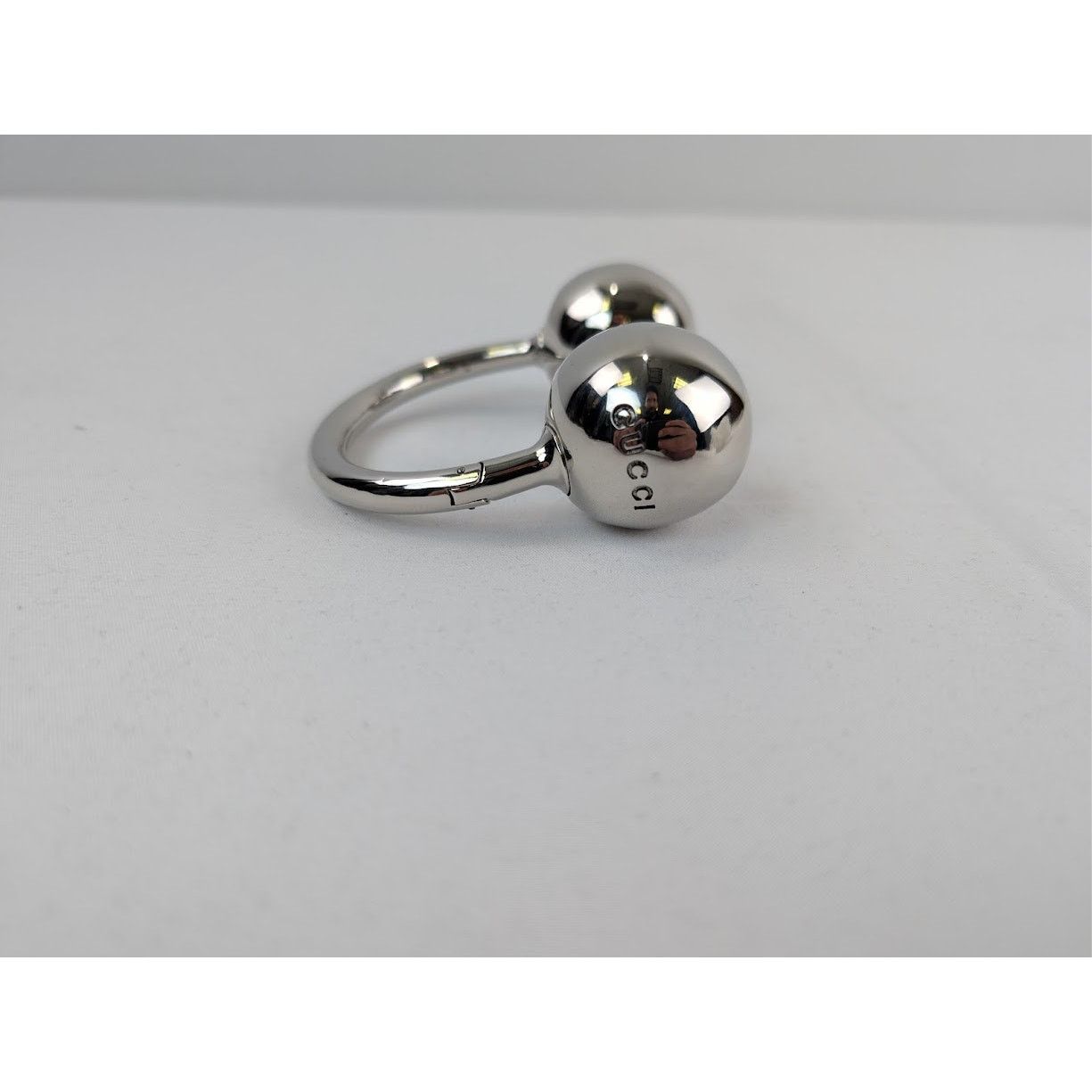 Adidas × Gucci o1rshd1 Size: M / Bracelet Boule in Silver Size ONE SIZE - 6 Thumbnail