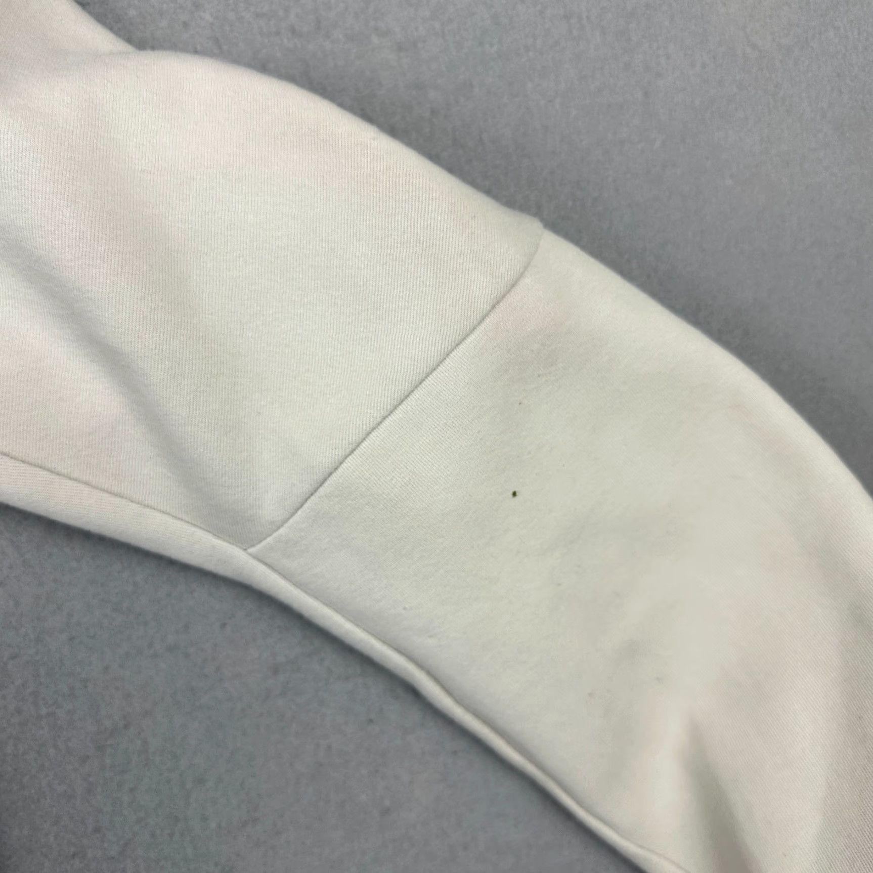 Nike Nike Tech Fleece Jacket Men M Beige Solid Full Zip Pockets Blade Logo Athletic Windbreaker 90s? Size US M / EU 48-50 / 2 - 5 Thumbnail