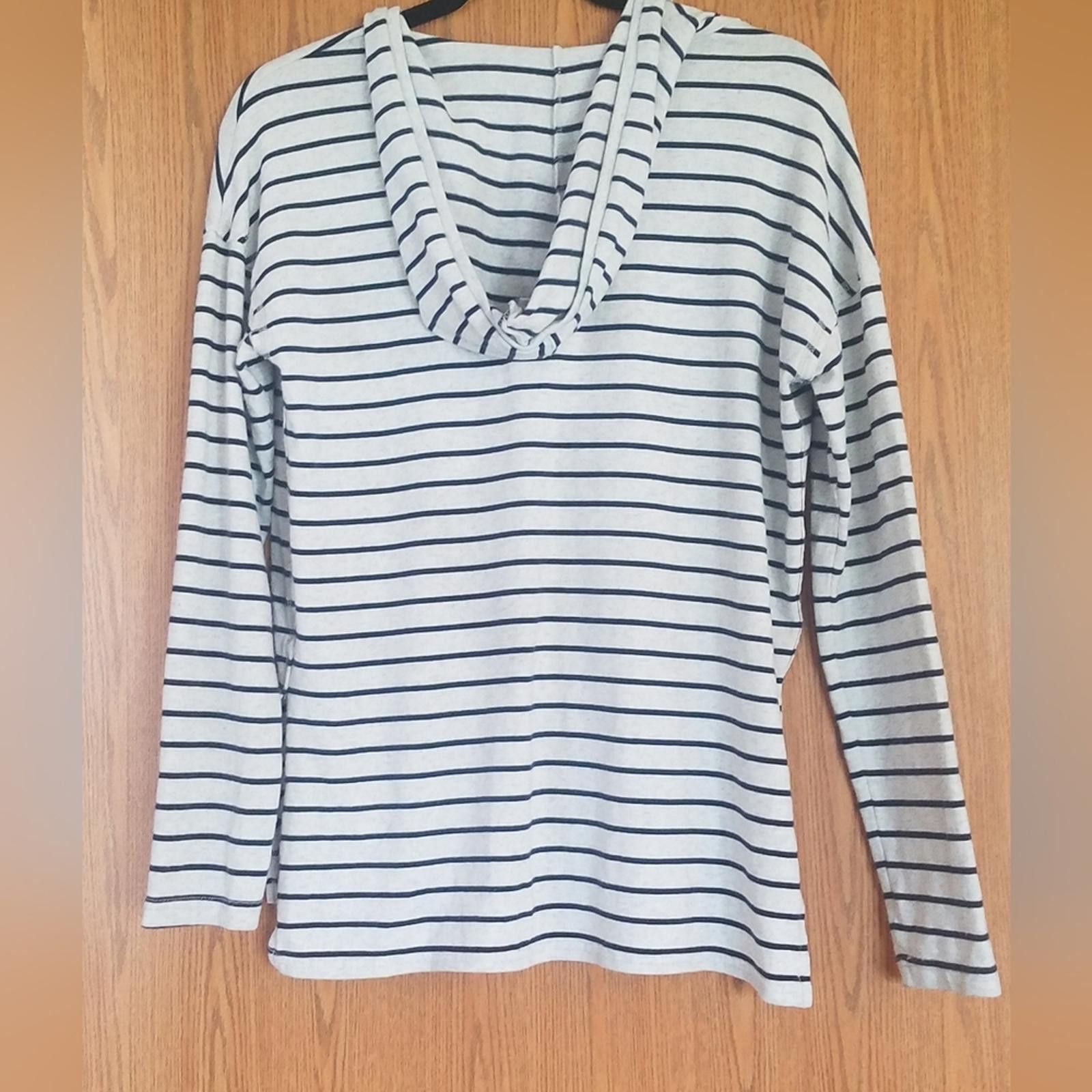 Tommy Hilfiger American Eagle White and Blue V-Neck Hoodie Size Small Size S / US 4 / IT 40 - 2 Thumbnail