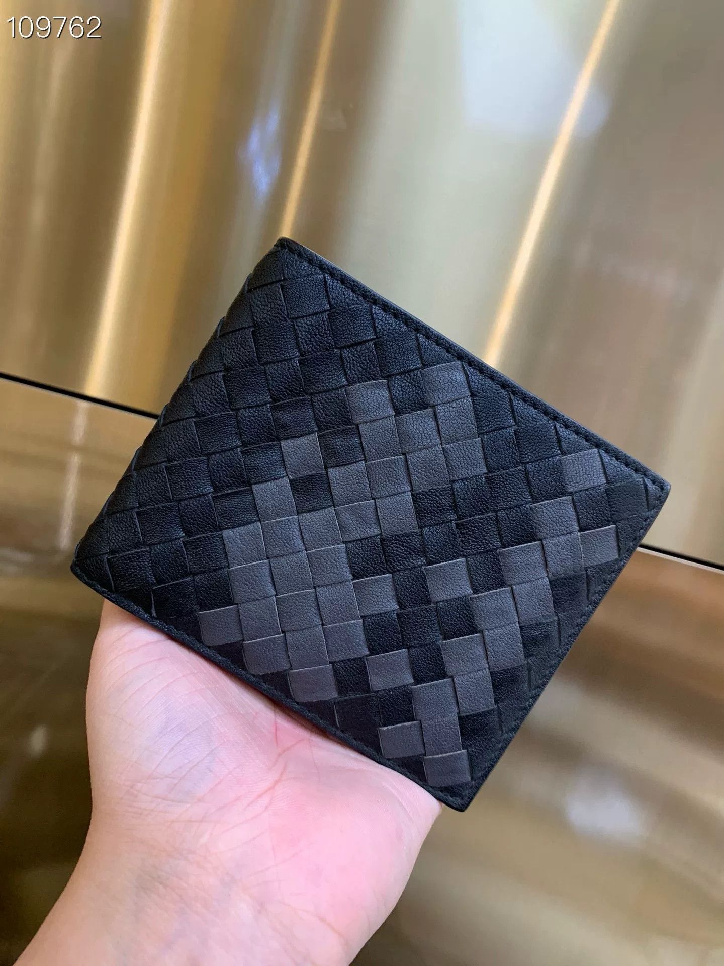 Bottega Veneta BV Men's Woven Fold Wallet Size ONE SIZE - 1 Thumbnail