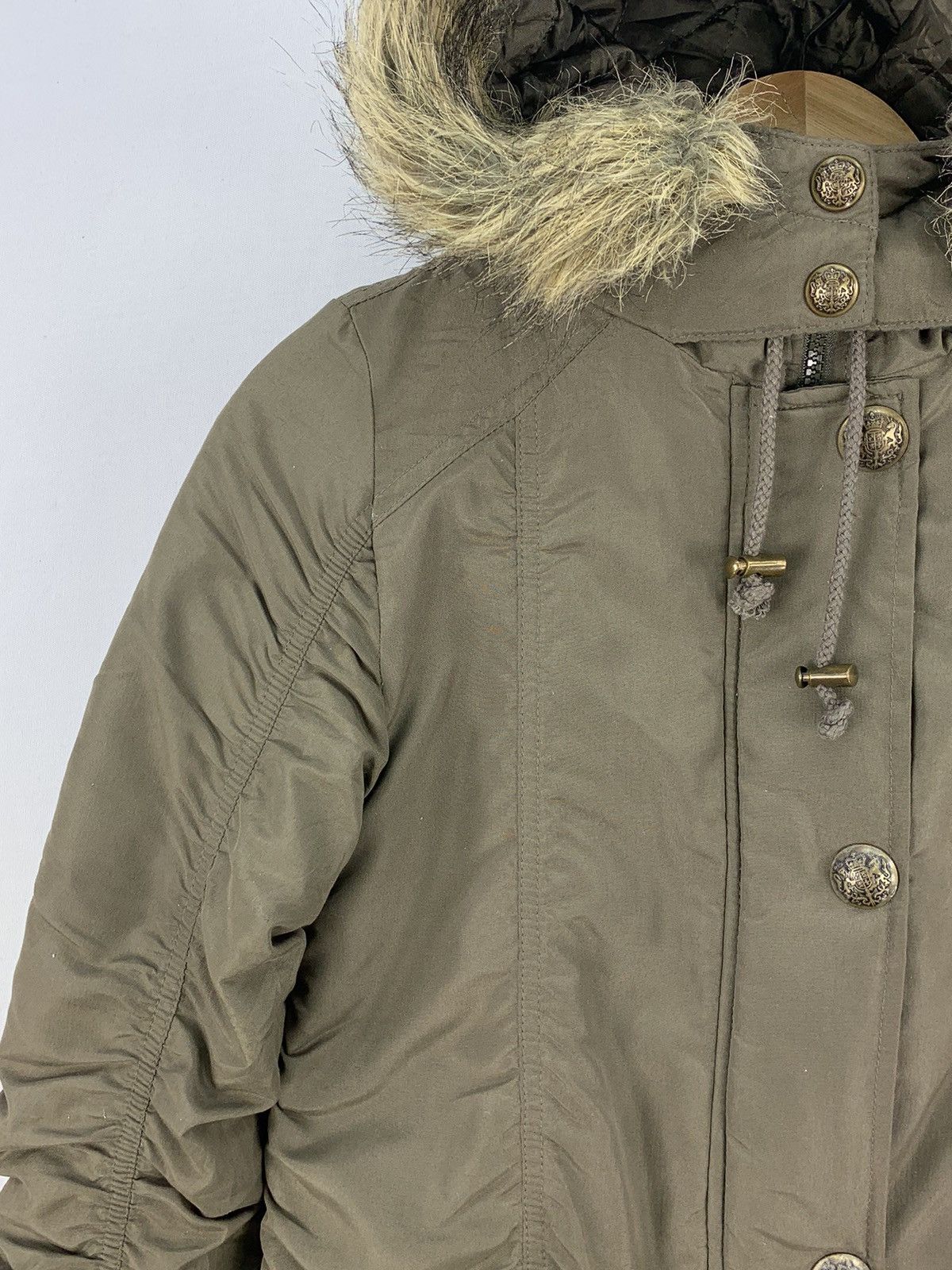 Japanese Brand Faux Fur Hoodie Fashion Parka Jacket Size US XS / EU 42 / 0 - 5 Thumbnail