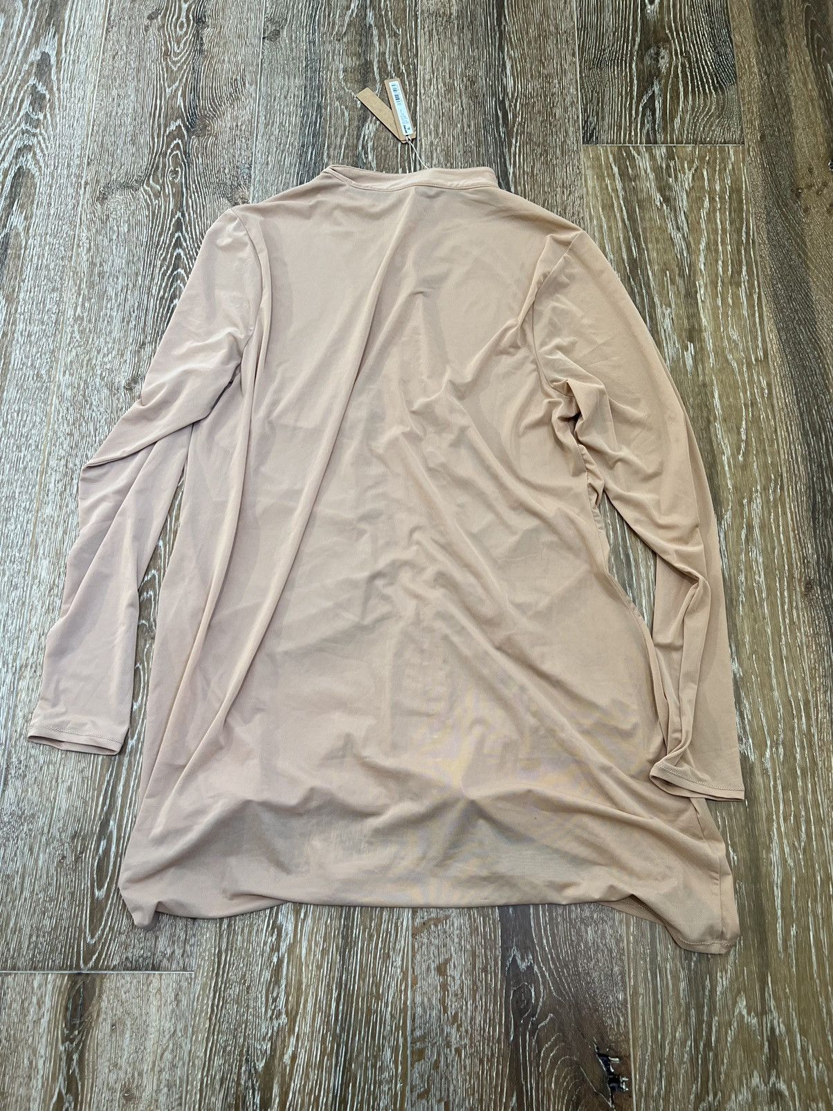 SKIMS Skims mesh cover ups long sleeve ruched dress Size XXL / US 16-18 / IT 52-54 - 5 Thumbnail