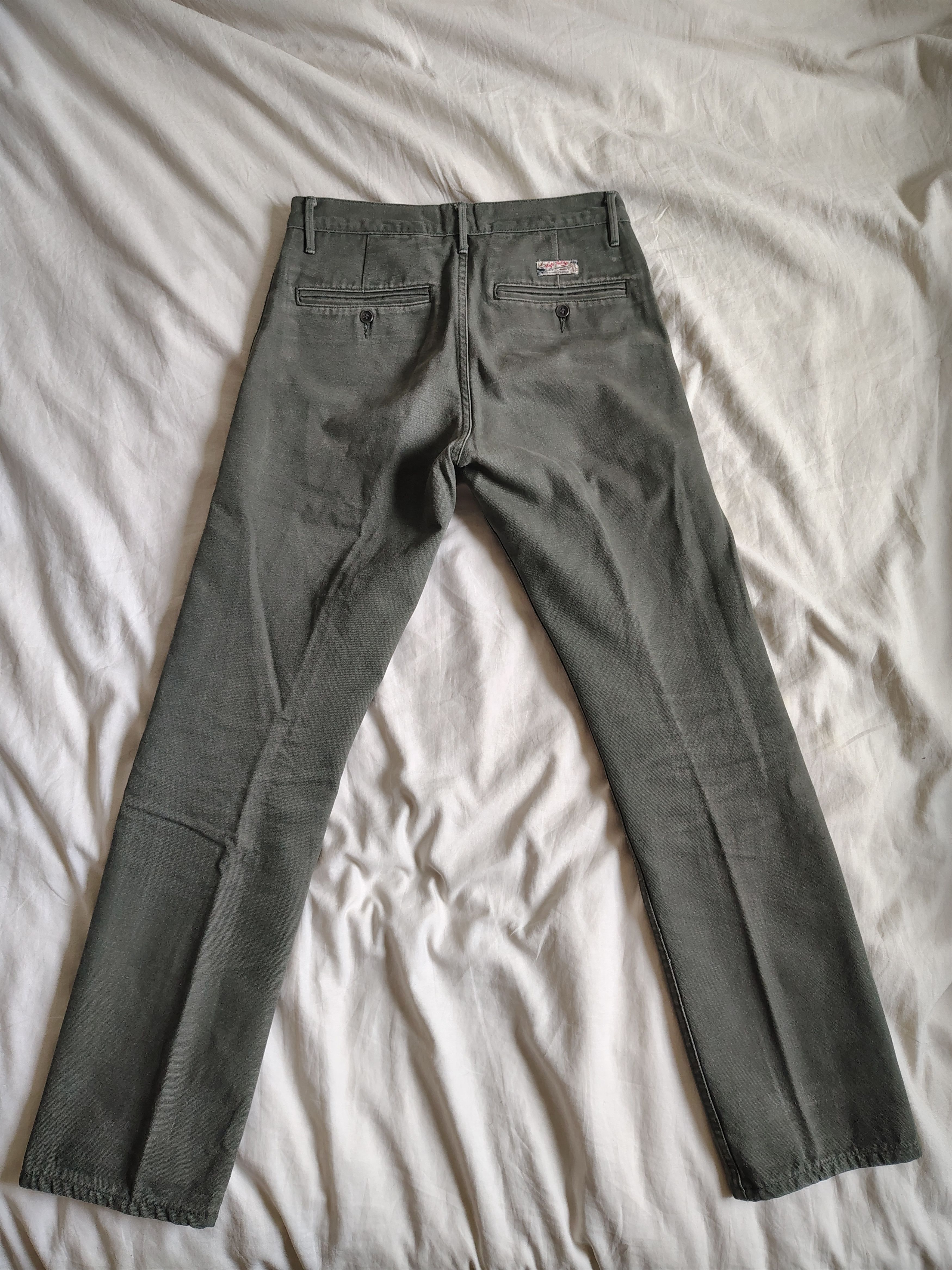Left Field Nyc Left Field straight-leg jeans - olive Size US 32 / EU 48 - 2 Thumbnail