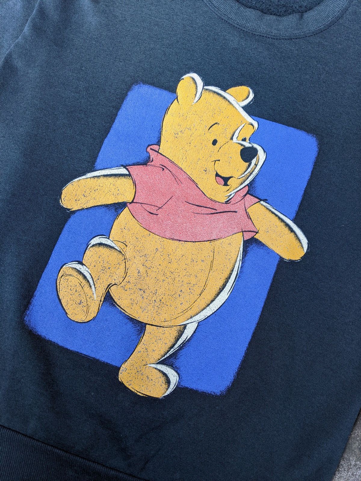 Disney × Velva Sheen × Vintage Vintage winnie the pooh sweatshirt crewneck velva sheen 90's Size US M / EU 48-50 / 2 - 2 Thumbnail