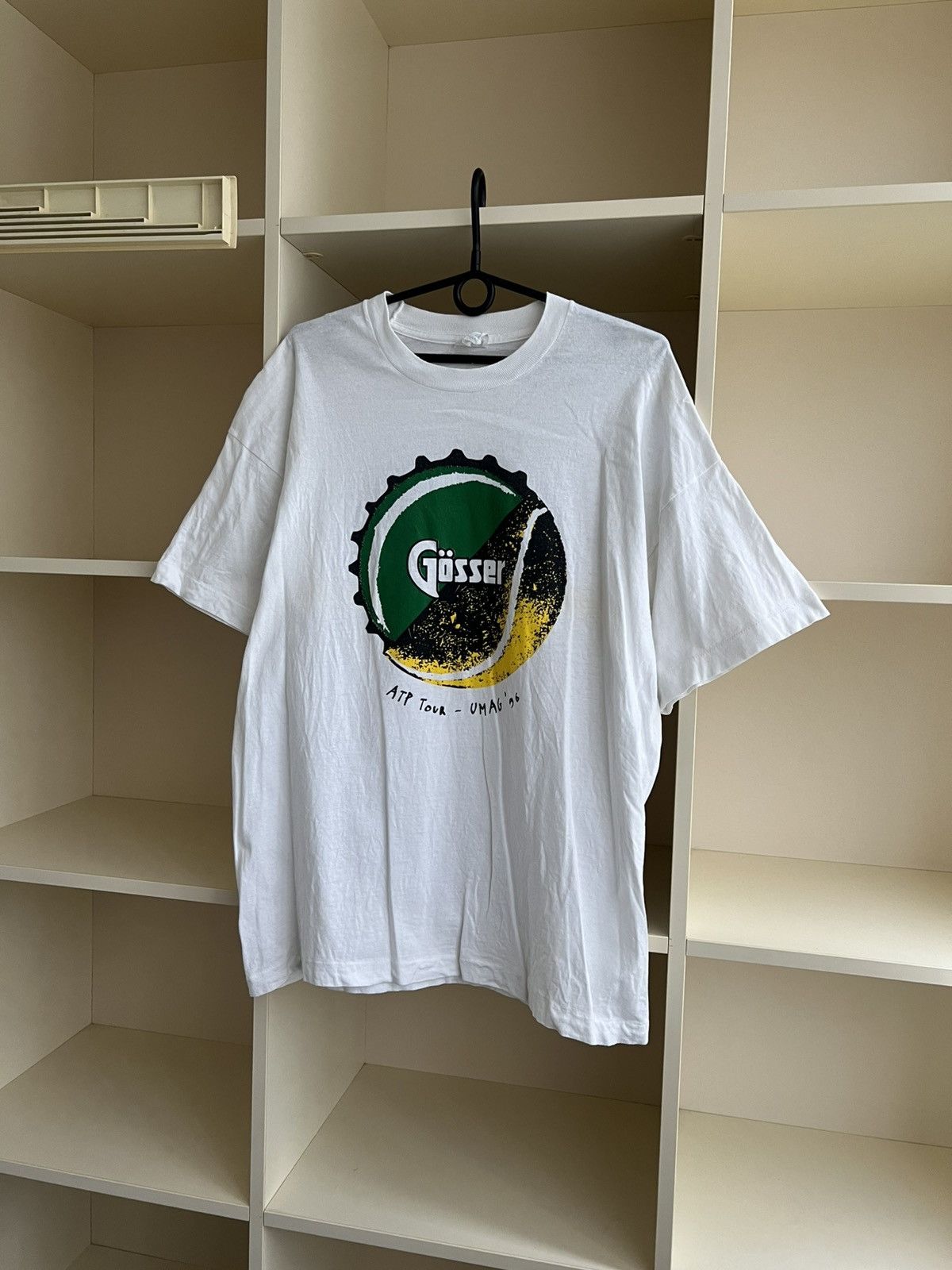 Vintage Vintage 1996 Gösser Beer Art Tour Umag T-Shirt 90s Size XL Size US XL / EU 56 / 4 - 2 Thumbnail