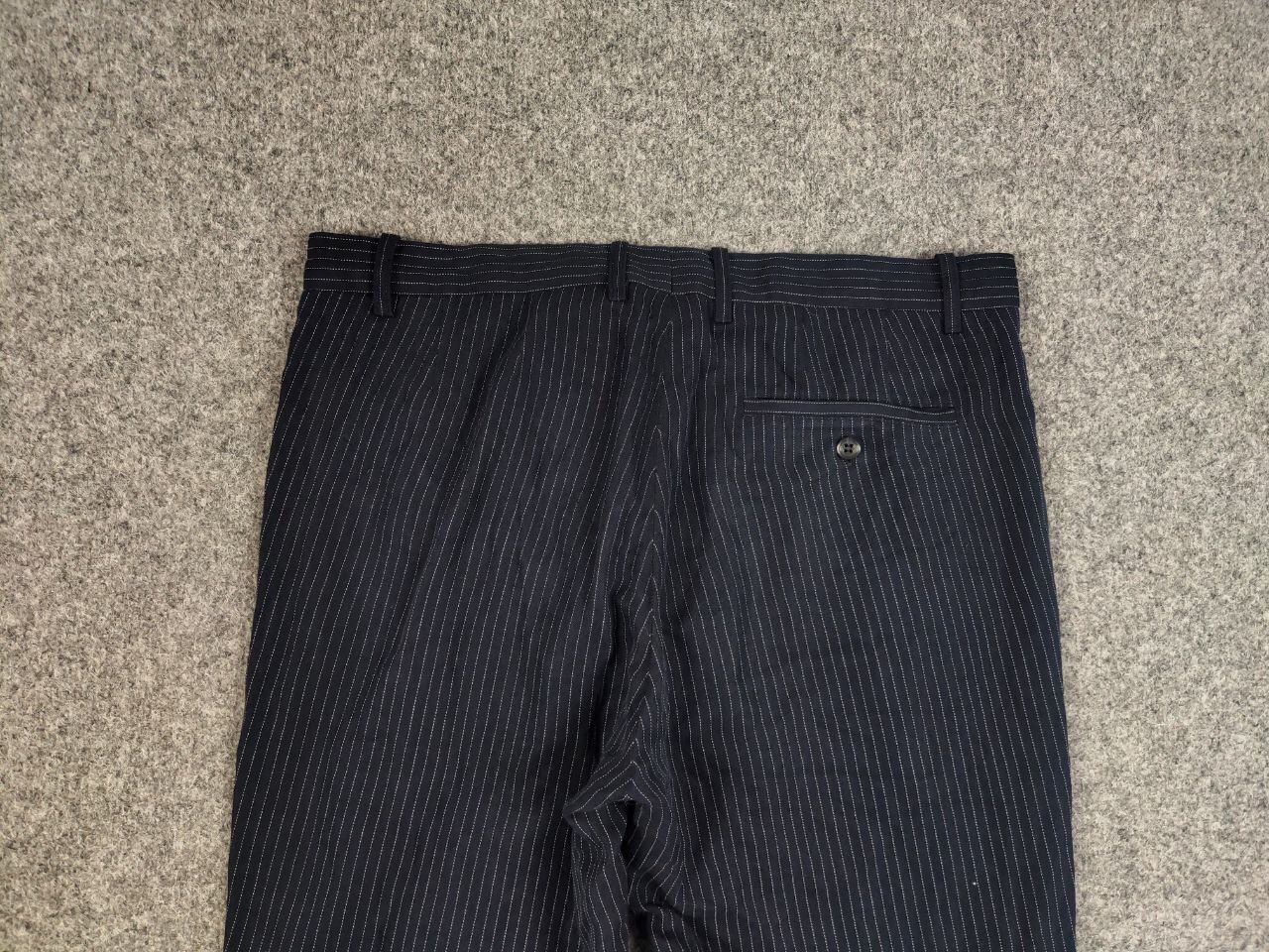 A.P.C. A.P.C. Rue Madame Paris Classic Wool Linen Trouser Pants Size US 34 / EU 50 - 11 Thumbnail