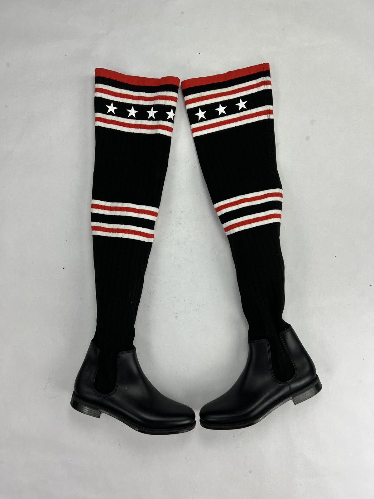 image of Givenchy Storm Rain Boot in Black, Men's (Size 7.5)