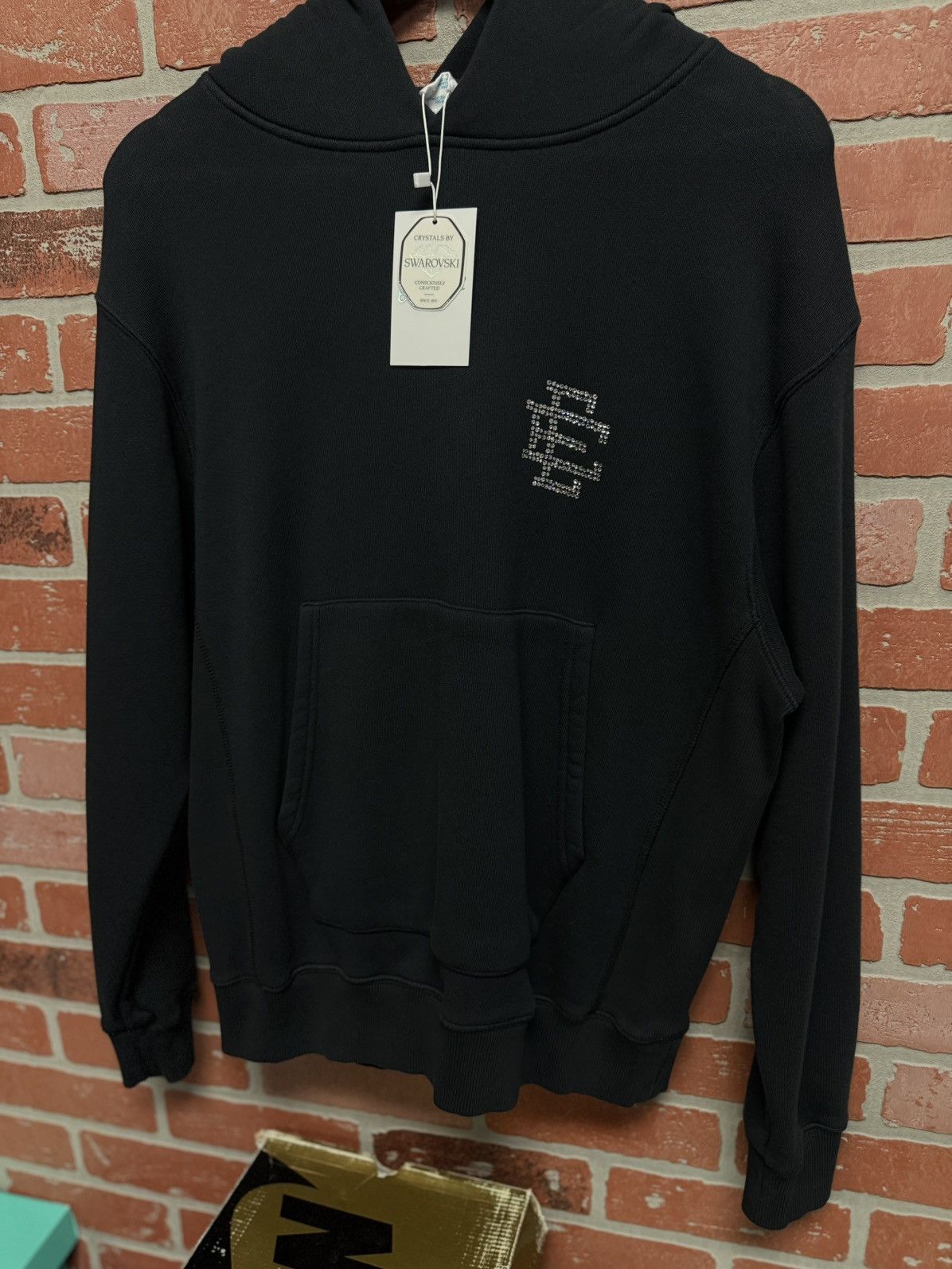 Eric Emanuel × Swarovski Eric Emanuel Swarovski Crystal Stone Hoodie Size S (NEW) Size US S / EU 44-46 / 1 - 5 Thumbnail