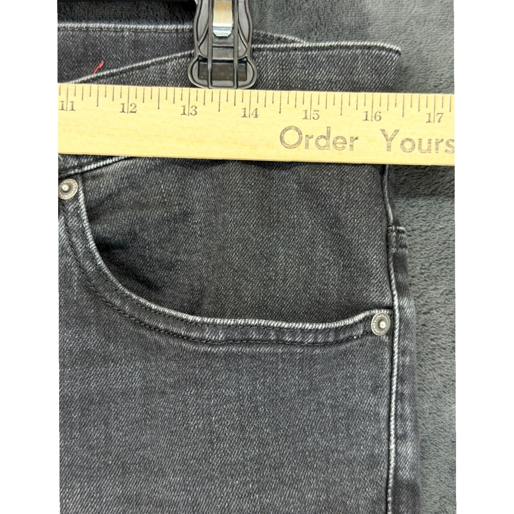 Diesel Diesel 2005 D-Fining Tapered Slim Gray Jeans Mens 31 09B83 Stretch Denim Size US 31 - 4 Thumbnail