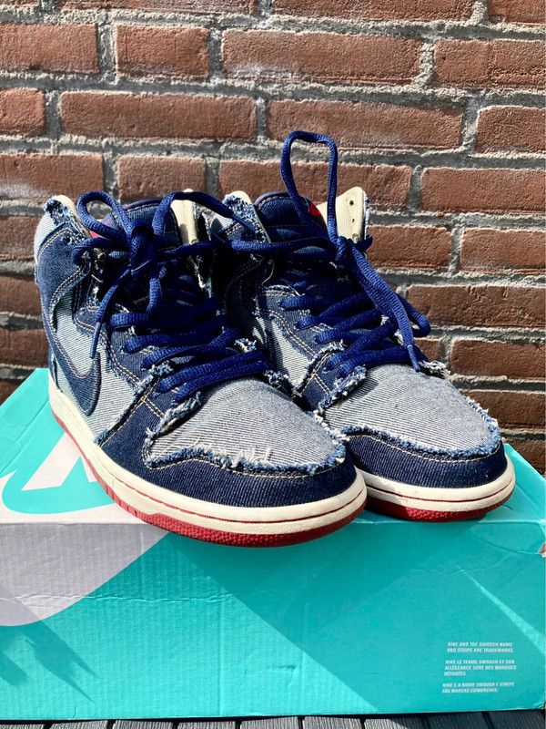 Nike dunk sb denim reese forbes US 9 skateboarding Size US 9 / EU 42 - 5 Thumbnail