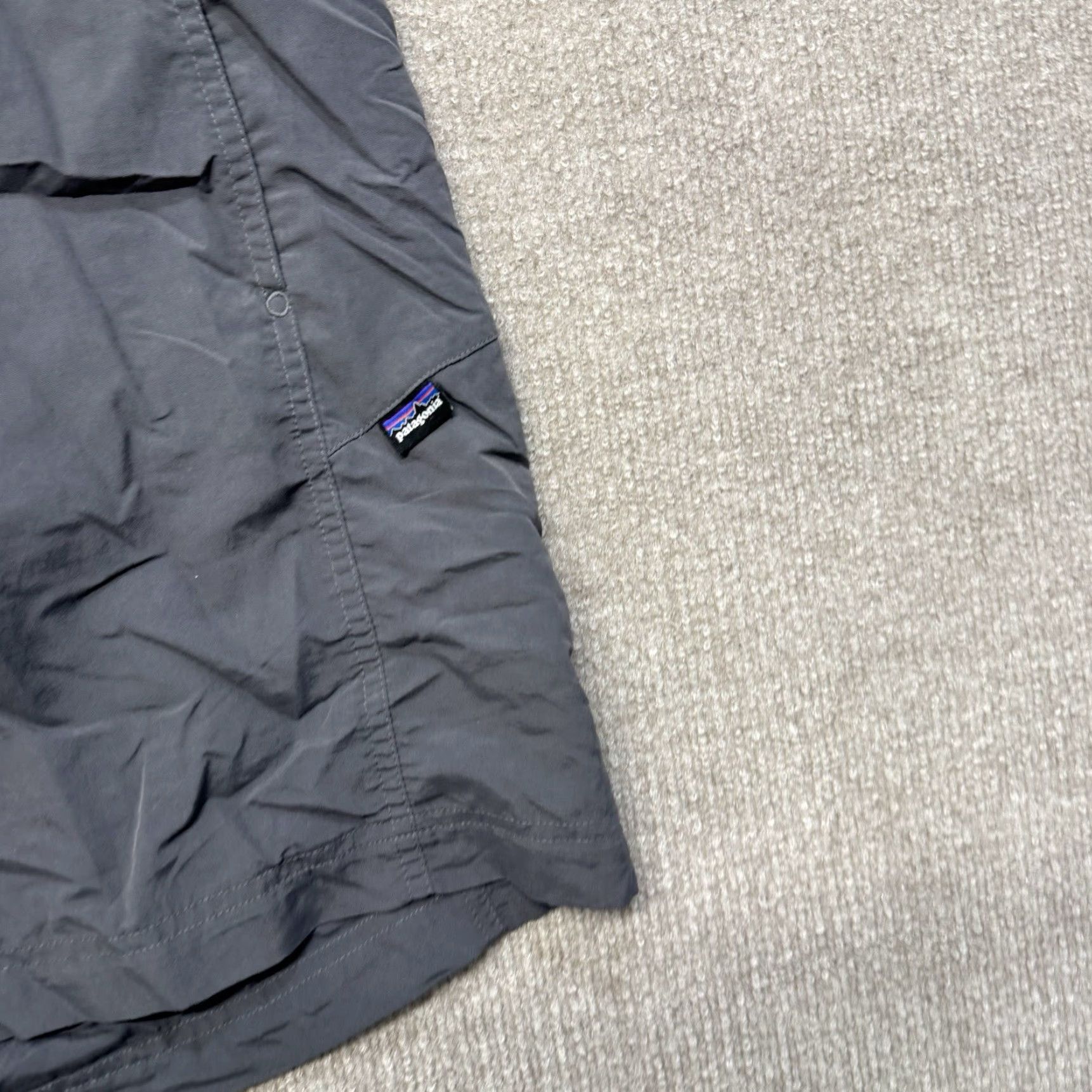 Patagonia Patagonia Cargo Short Mens XL Grey Gi III Pocket Outdoors Casual Travel Size US 31 - 3 Thumbnail
