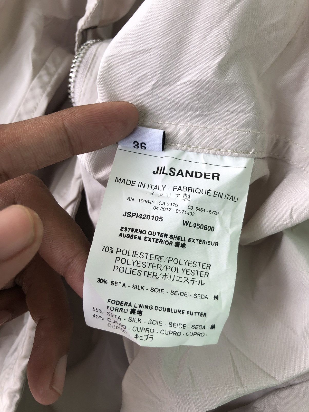 Jil Sander Jil Sander Jacket Uniqueee Size US M / EU 48-50 / 2 - 10 Thumbnail