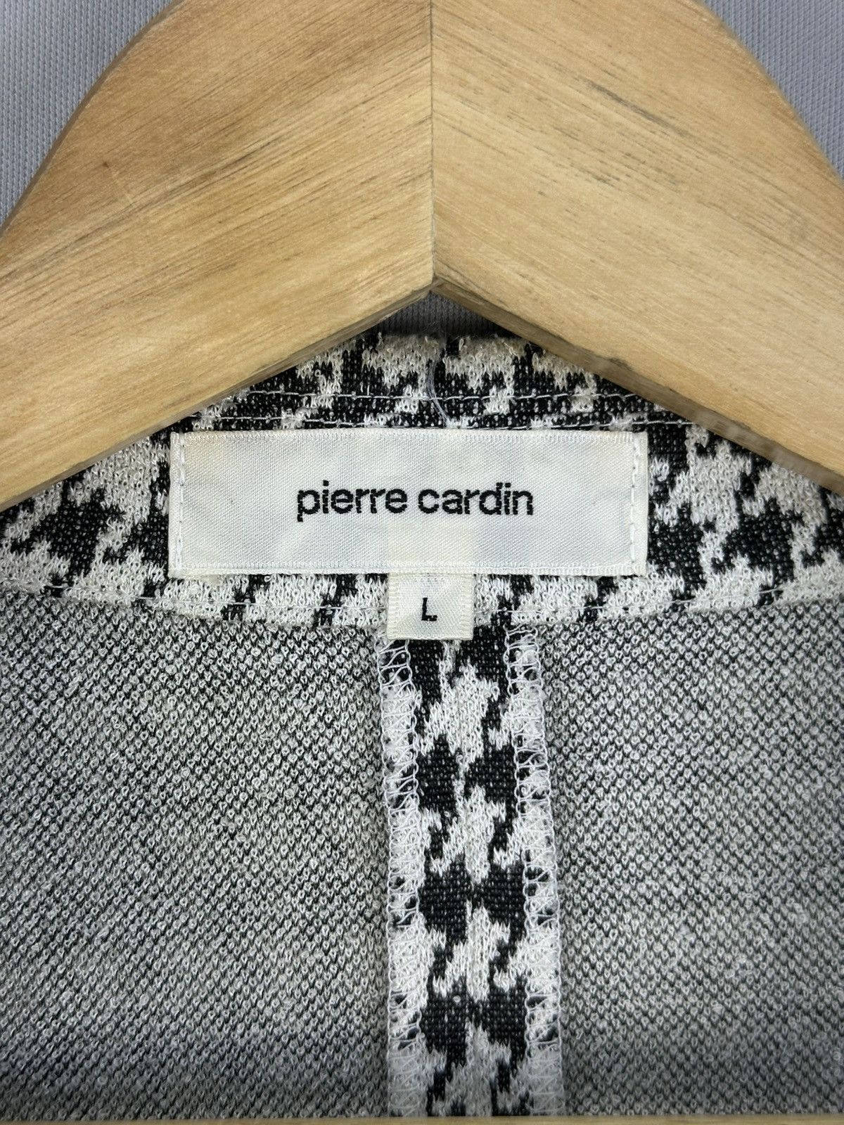 Pierre Cardin Pierre Cardin Houndstooth Rayon Coat Jacket Size S / US 4 / IT 40 - 13 Thumbnail