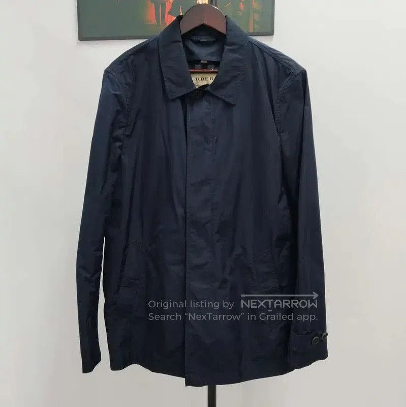 Burberry Burberry Men's Dark Blue Lightweight Outer Jacket. Size US L / EU 52-54 / 3 - 1 Thumbnail