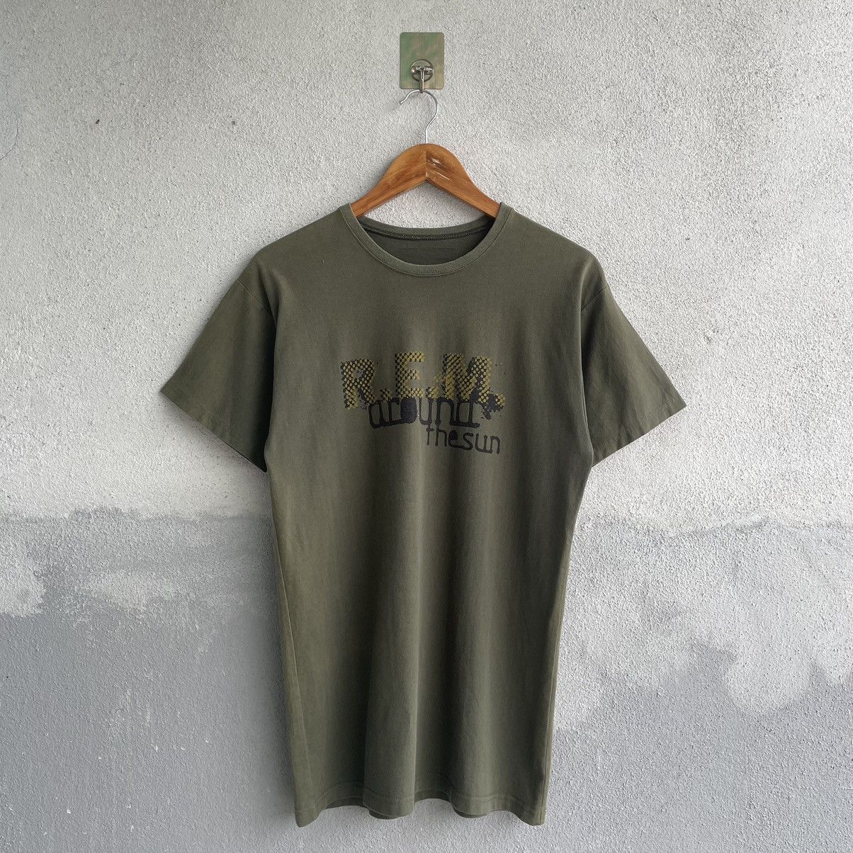 Band Tees × Vintage Vintage Y2K Thrashed REM Tee Shirt Size US S / EU 44-46 / 1 - 1 Thumbnail