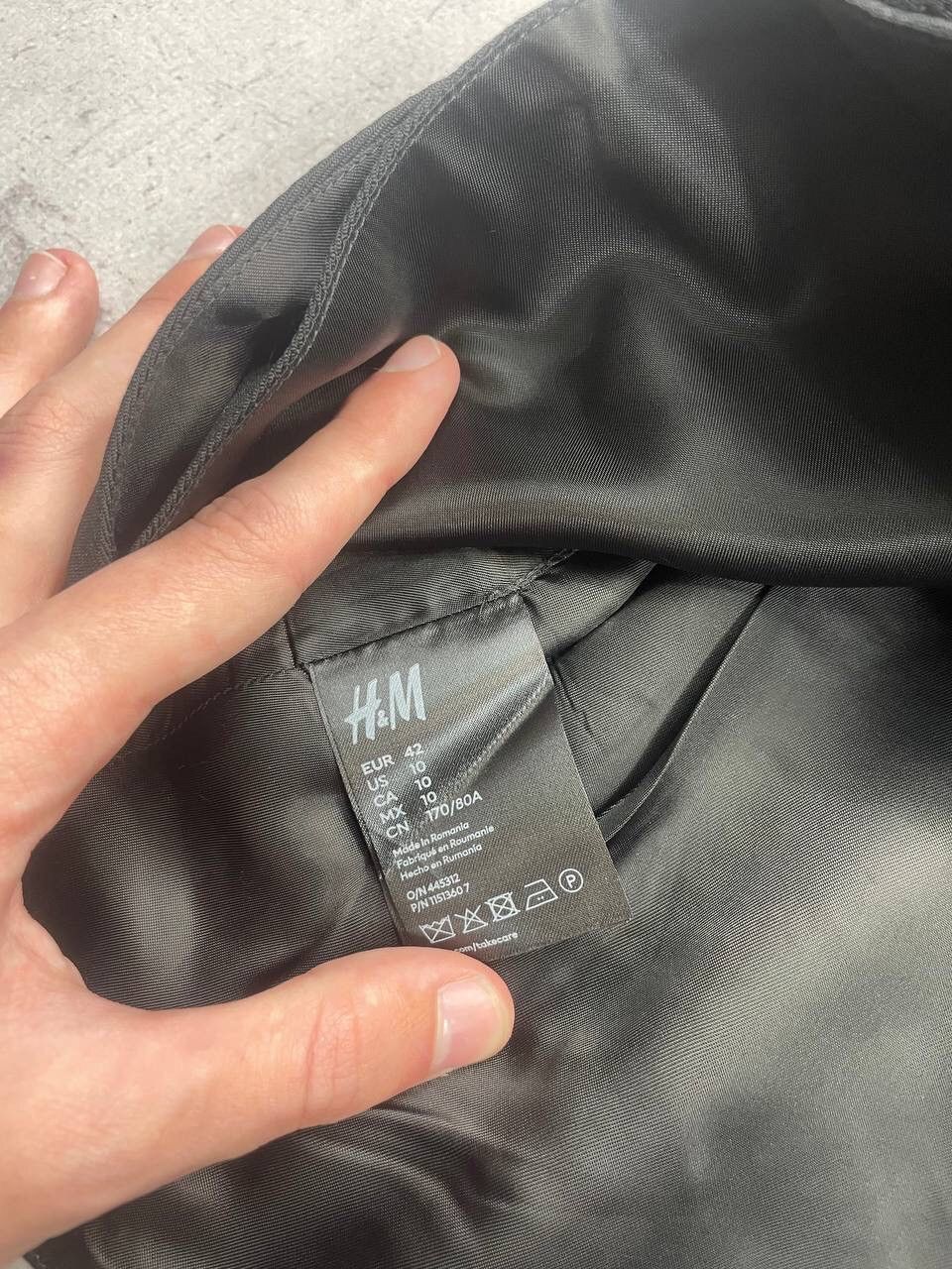 H&M × Japanese Brand × Mugler Mugler H&M Wool Mini Skirt Y2K Size 32" / US 10 / IT 46 - 8 Thumbnail