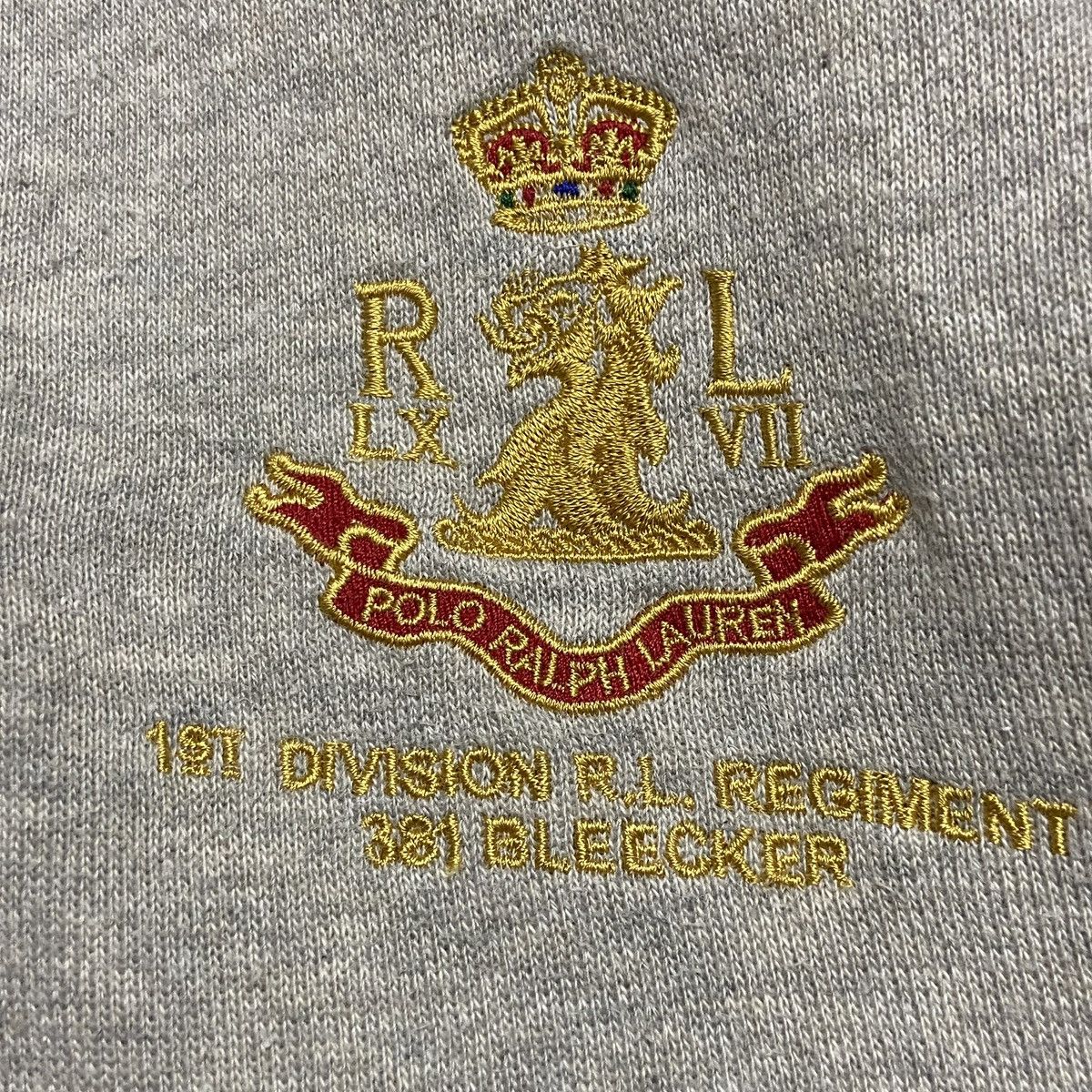 Polo Ralph Lauren Polo Ralph Lauren 1st Division R.L Regiment Hoodie Size US L / EU 52-54 / 3 - 3 Thumbnail