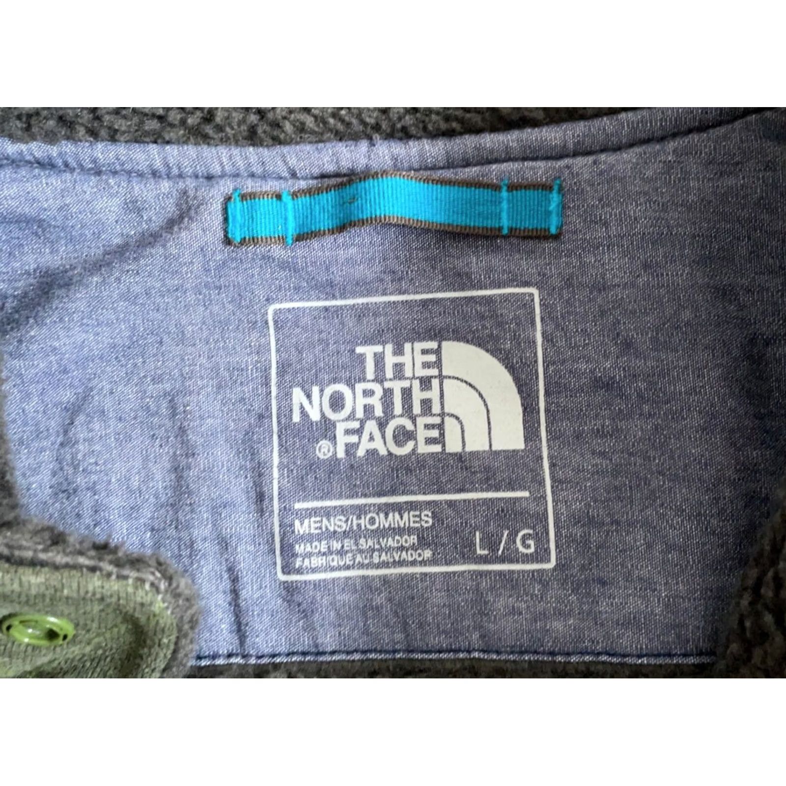 The North Face The North Face Jacket Men's Large Olive Green Bomber Jacket Lined Sherpa Zip Up Regular Fit Baggy? Size US L / EU 52-54 / 3 - 3 Thumbnail