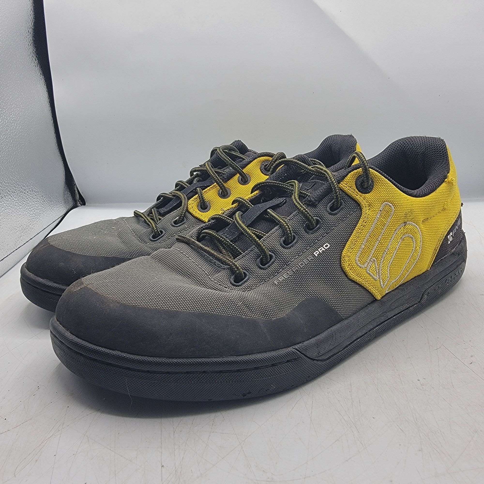 Adidas Adidas Five Ten Freerider Pro Mens 10.5 Black Yellow Flat Mo Size US 10.5 / EU 43-44 - 4 Thumbnail