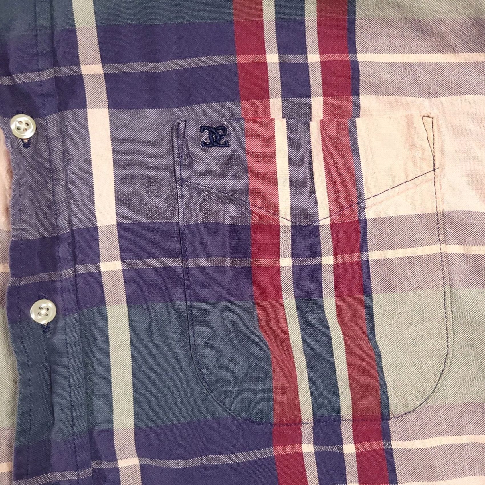 Equipment VINTAGE Cowboy Equipment Shirt Large Plaid Long Sleeve Button Down Pocket Mens Size US L / EU 52-54 / 3 - 5 Thumbnail
