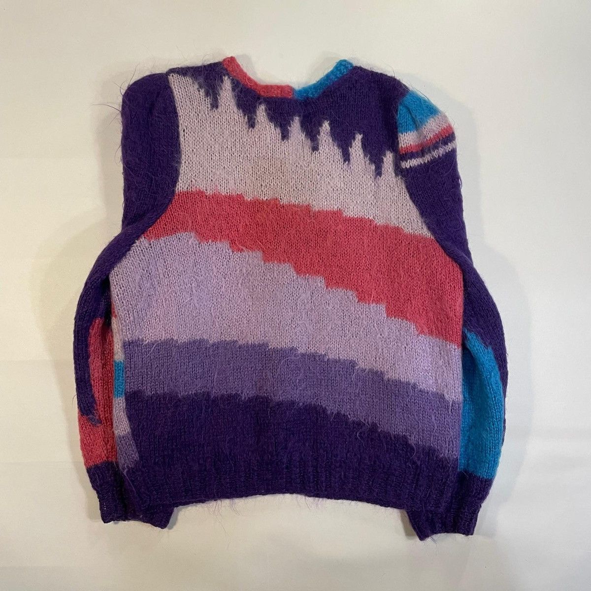 Other Multi-coloured knitted cardigan sweater with a retro vibe 90 Size S / US 4 / IT 40 - 2 Thumbnail