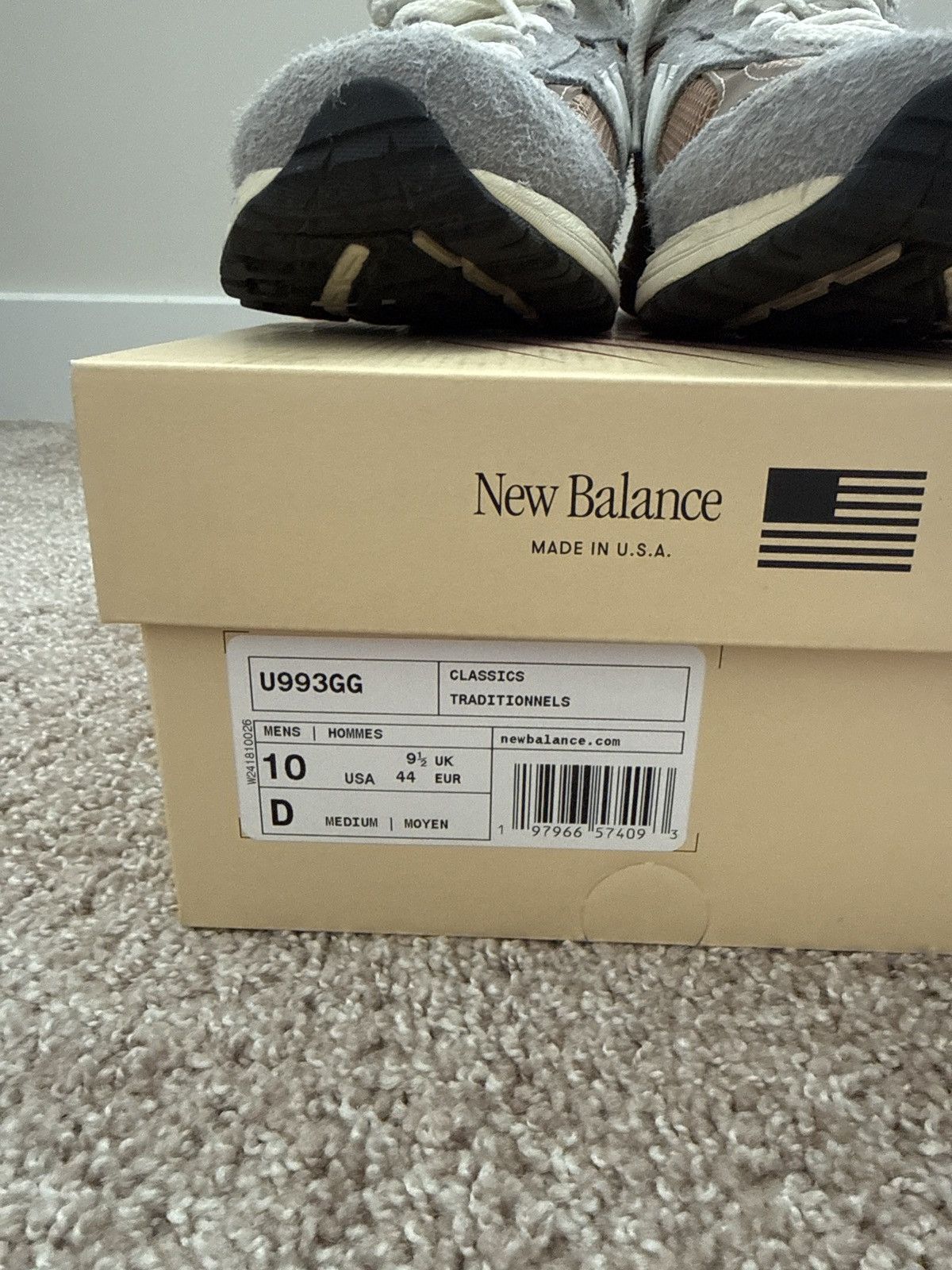 New Balance New Balance 993 Teddy Santis 993GG Size US 10 / EU 43 - 7 Thumbnail