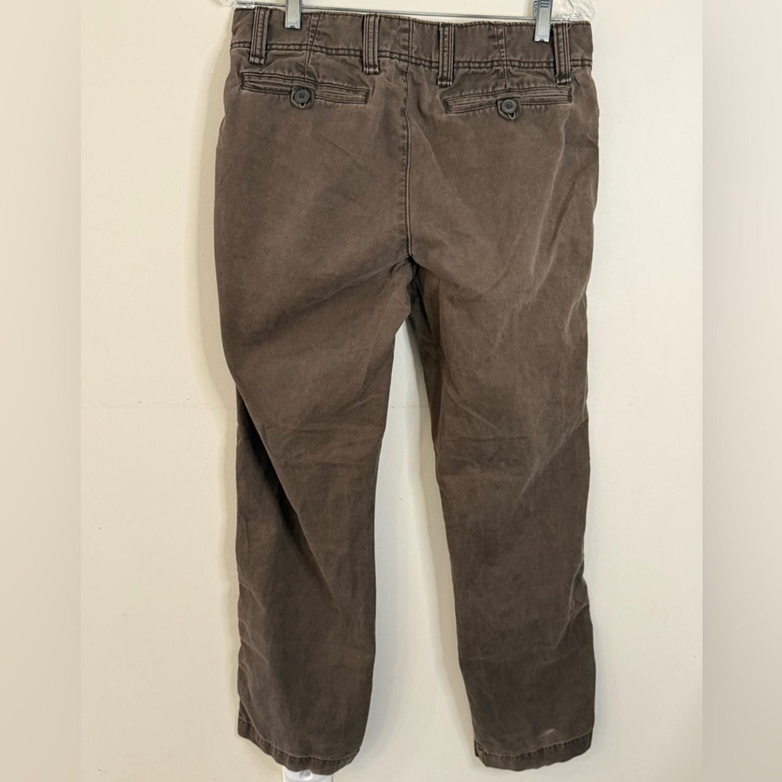 Old Navy Old navy broken In Kahakis brown chino straight leg 30"x32" Size US 30 / EU 46 - 2 Thumbnail