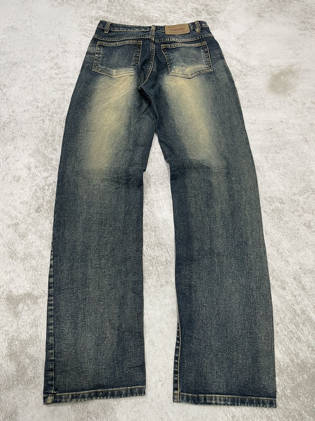 Hysteric Glamour × If Six Was Nine × Le Grande Bleu (L.G.B.) 2000s D21 japan acid wash denim pants y2k style Size US 28 / EU 44 - 4 Thumbnail