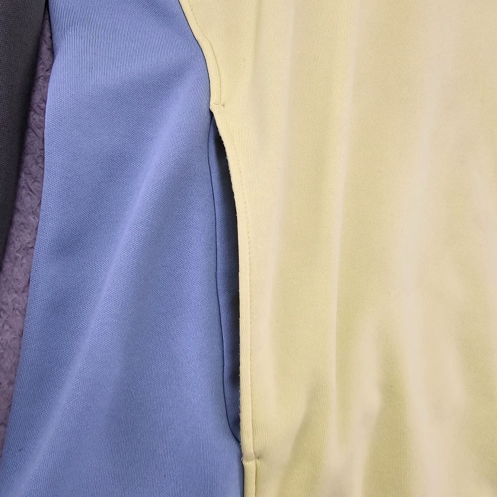 Marmot Marmot Sweatshirt Womens L Yellow Blue Colorblock Funnel Neck Pullover Size L / US 10 / IT 46 - 4 Thumbnail