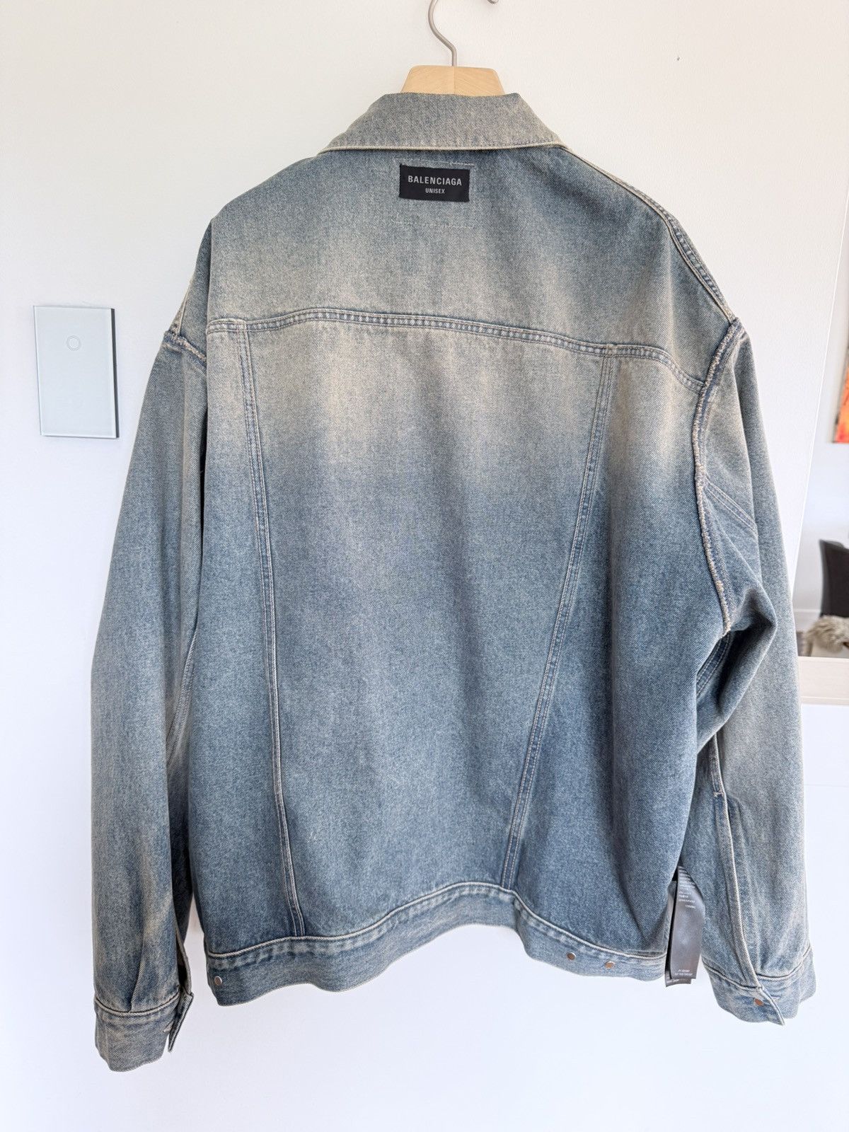 Balenciaga Balenciaga Inside Out Oversize Denim Jacket Reversible Size US S / EU 44-46 / 1 - 5 Thumbnail