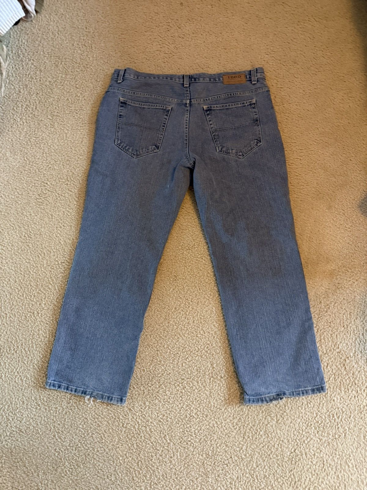 Izod Vintage Izod Slightly Baggy/Straight Jeans Size US 36 / EU 52 - 2 Thumbnail