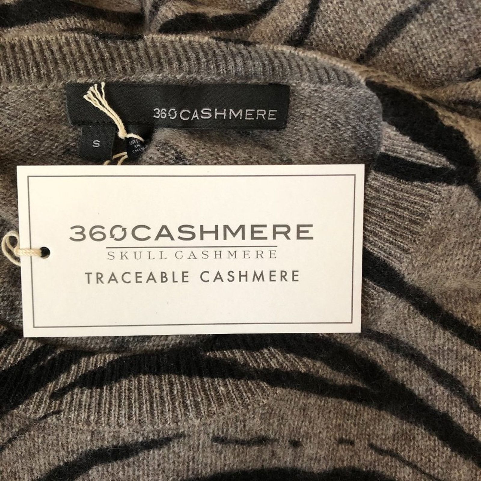 360Cashmere 360 Cashmere Tie Front Sweater T-Shirt Size M / US 6-8 / IT 42-44 - 6 Thumbnail