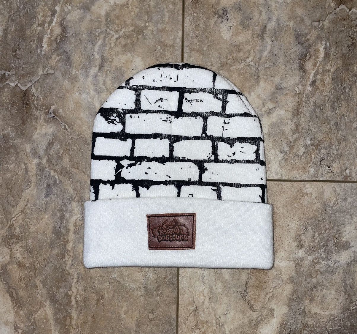 image of Kentucky Boy Tyler x Redrum Dogpound Ktb X Redrumdogpound Beanie in White, Men's