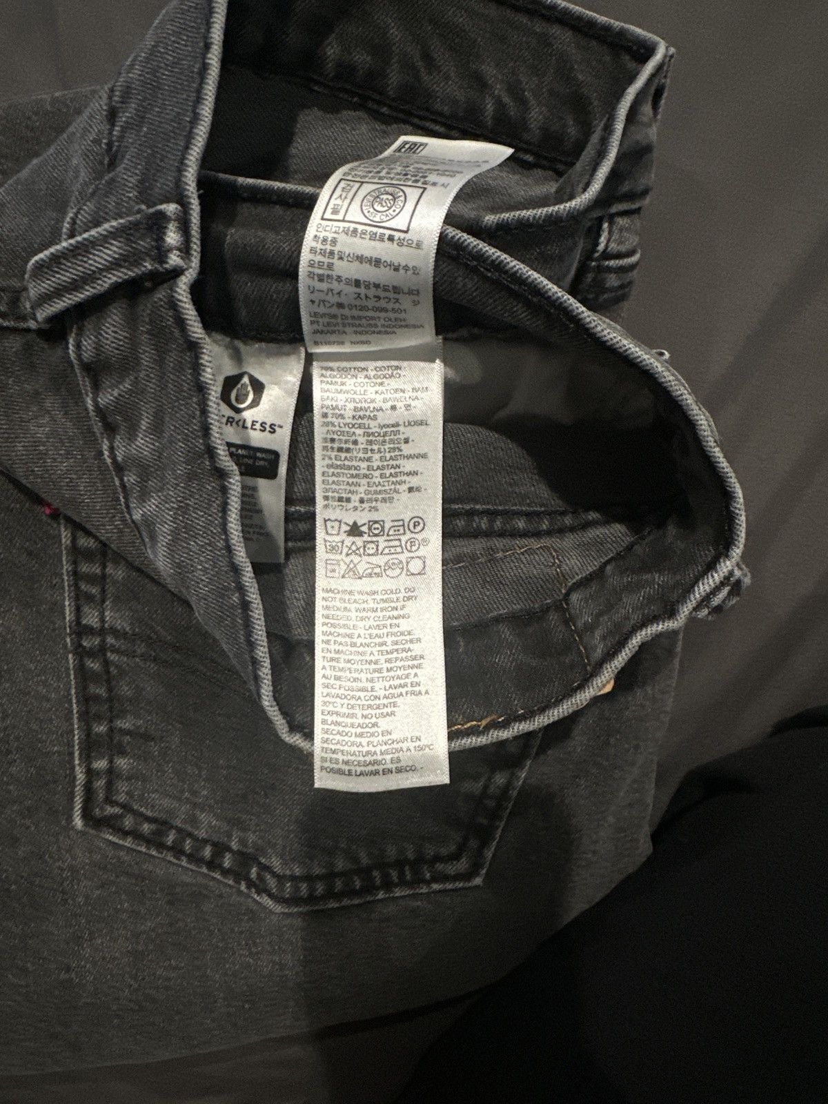 Levi's Levi’s 514 Grey Denim Size US 34 / EU 50 - 5 Thumbnail