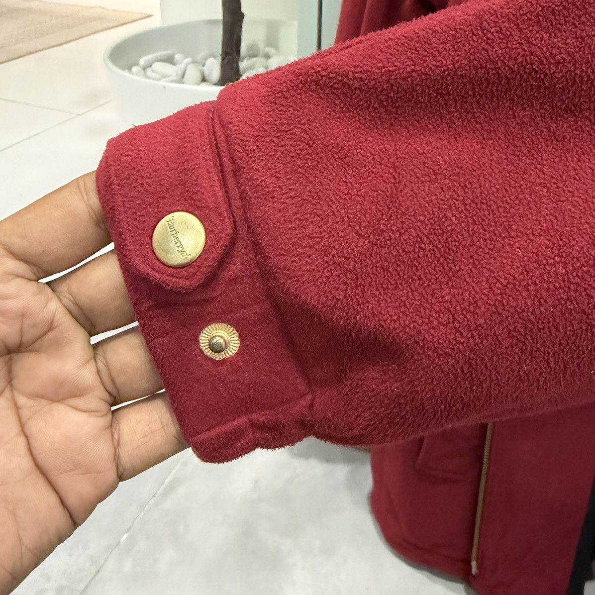 Burberry Vintage Burberry’s Fleece Zipped Jacket / Coat Size M / US 6-8 / IT 42-44 - 10 Thumbnail