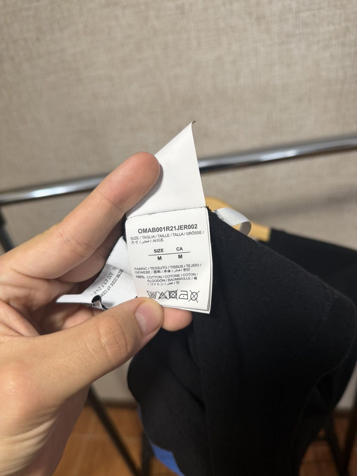 Off-White OFF-WHITE MONA LISA BLACK LONG-SLEEVE Size US M / EU 48-50 / 2 - 8 Thumbnail