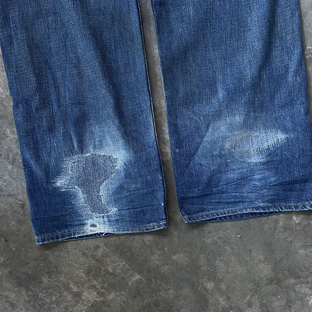 Japanese Brand Weirdo jeans by glad hand Size US 34 / EU 50 - 6 Thumbnail