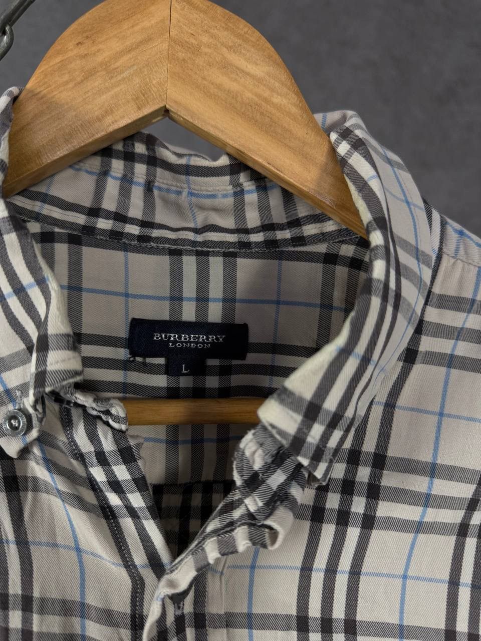 Burberry Burberry luxury vintage shirt Size US XL / EU 56 / 4 - 4 Thumbnail