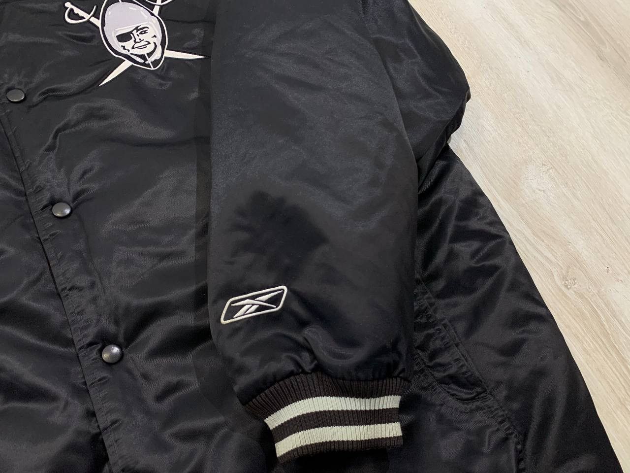 Reebok × Vintage Mens vintage bomber jacket Reebok Raiders Los Angeles Size US XL / EU 56 / 4 - 8 Thumbnail