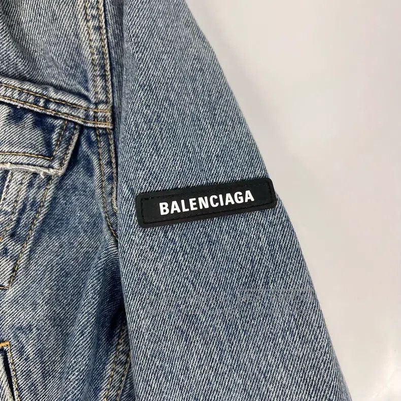 Balenciaga Balenciaga Denim Jacket Size S / US 4 / IT 40 - 5 Thumbnail