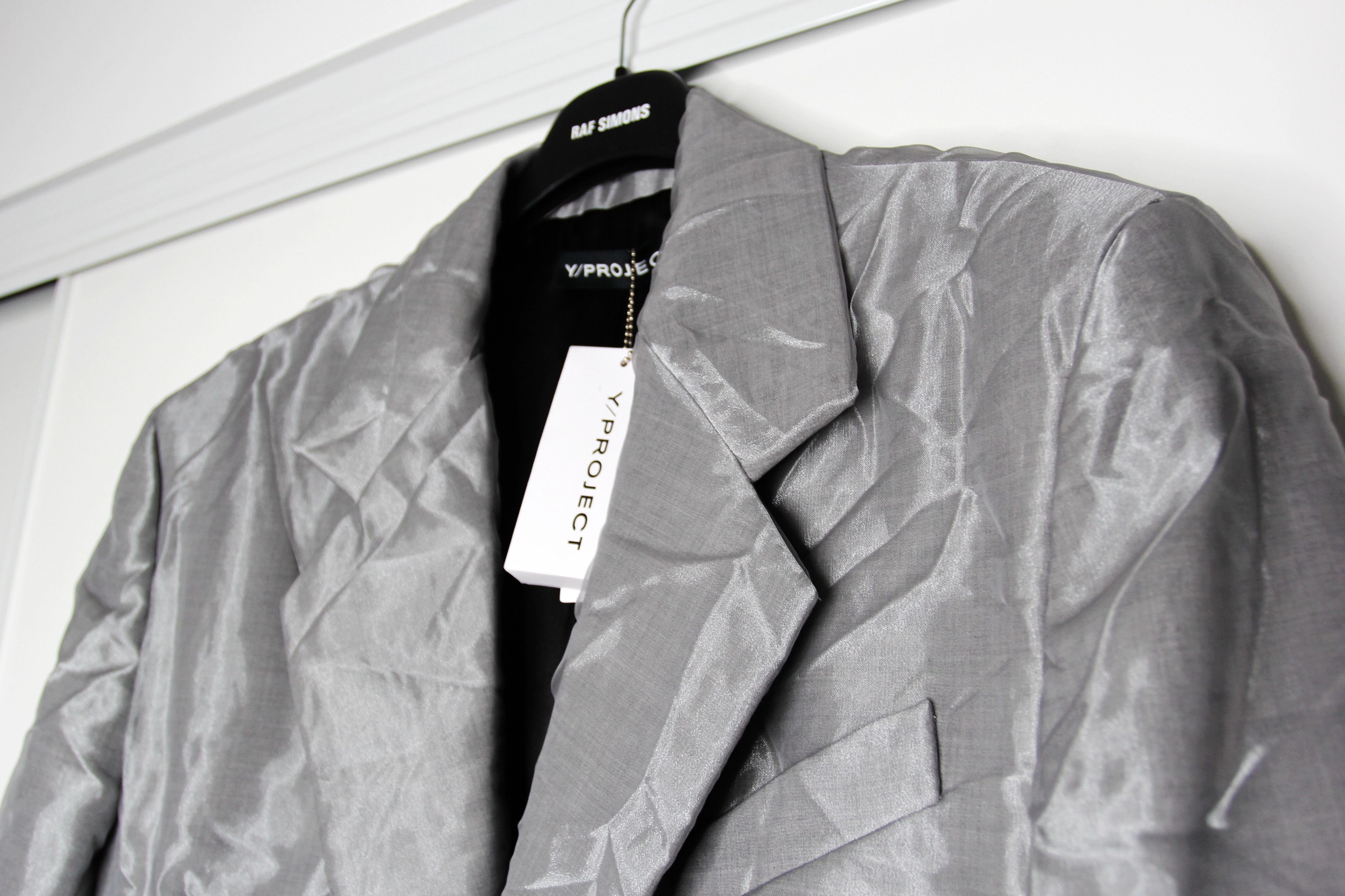 Y/Project BNWT SS20 Y/PROJECT ORGANZA LAYER BLAZER XL Size US XL / EU 56 / 4 - 4 Thumbnail