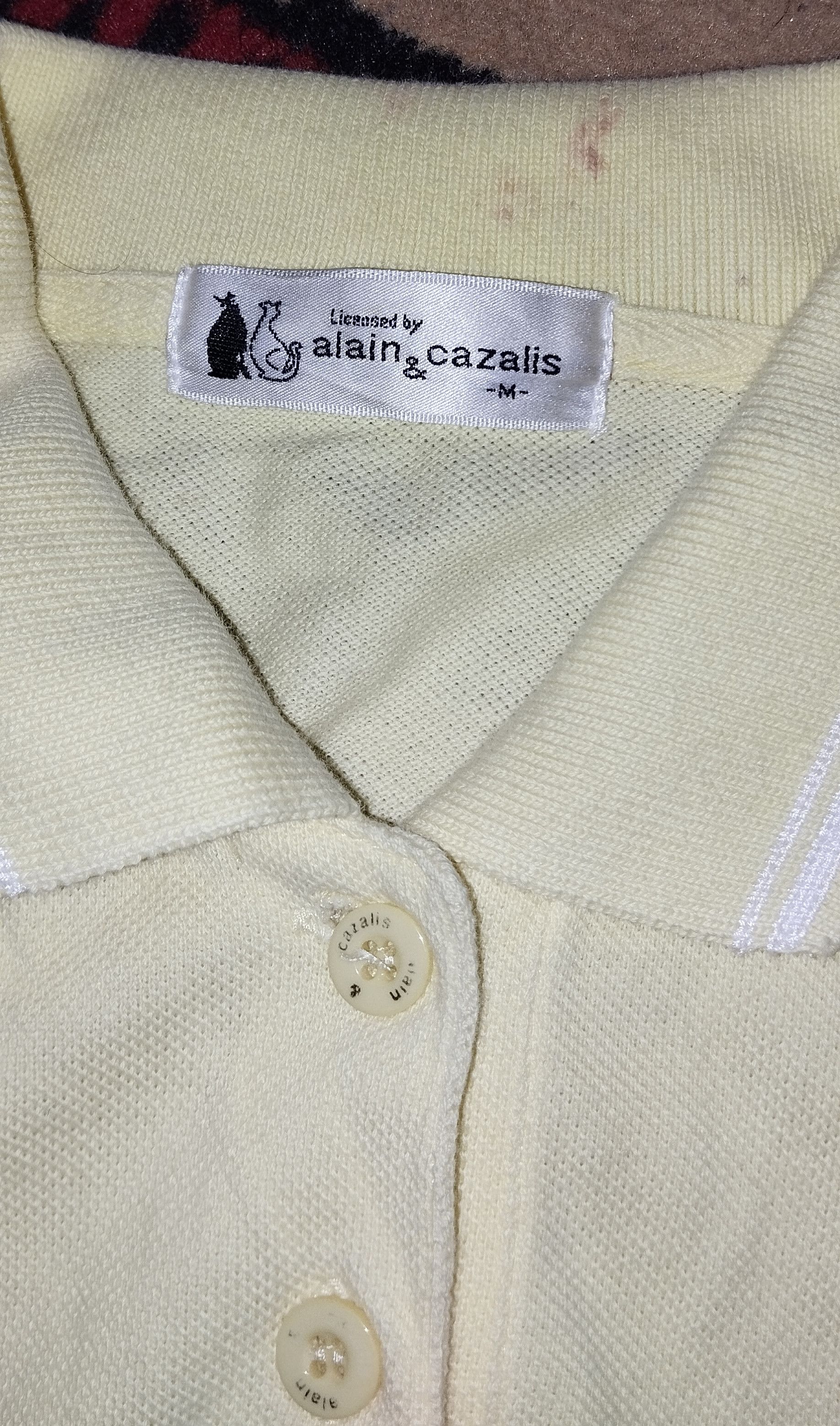 Vintage Alain cazalis polo Size US S / EU 44-46 / 1 - 5 Thumbnail